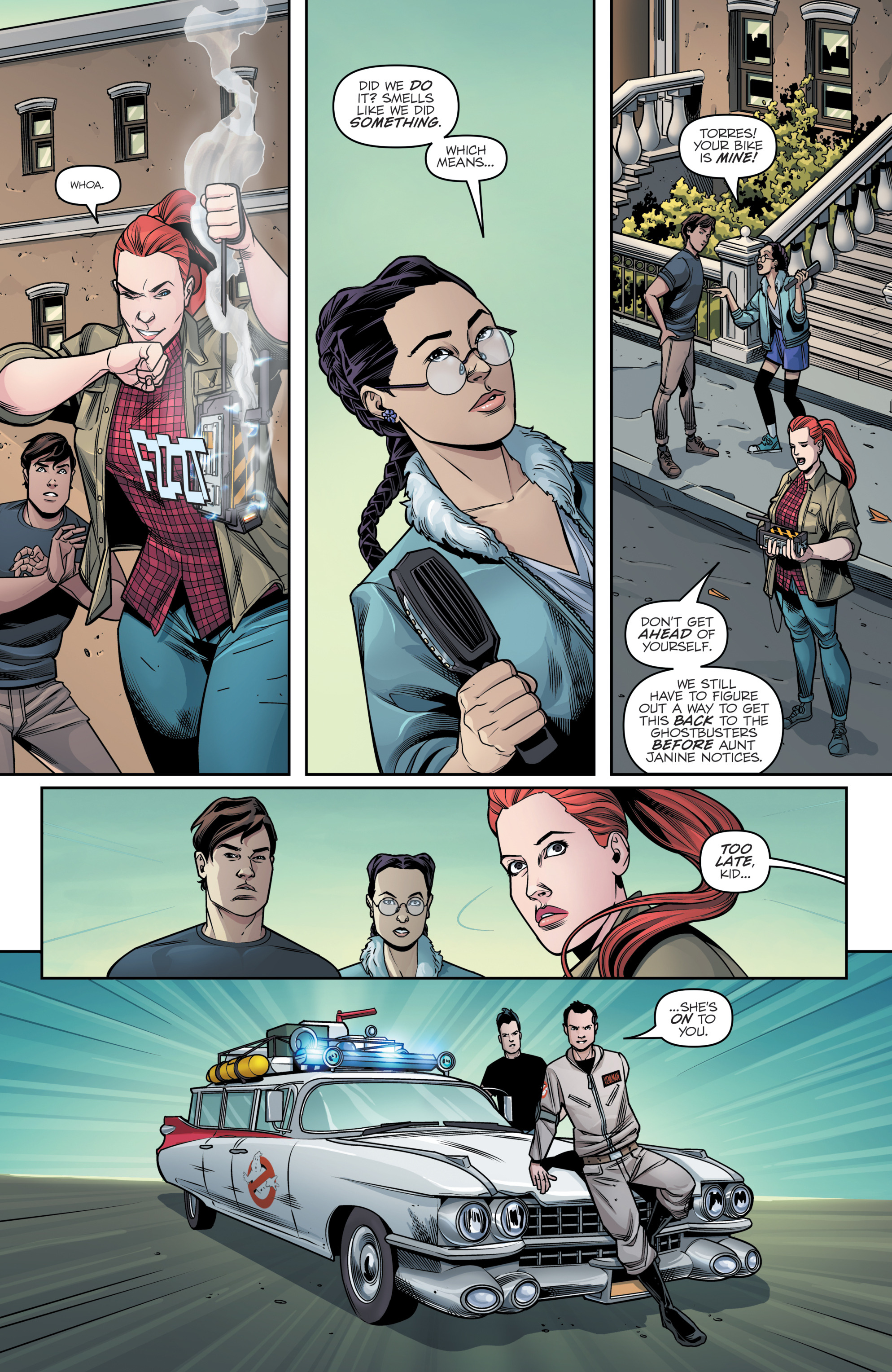 Read online Ghostbusters Annual (2017) comic -  Issue # Annual - 38