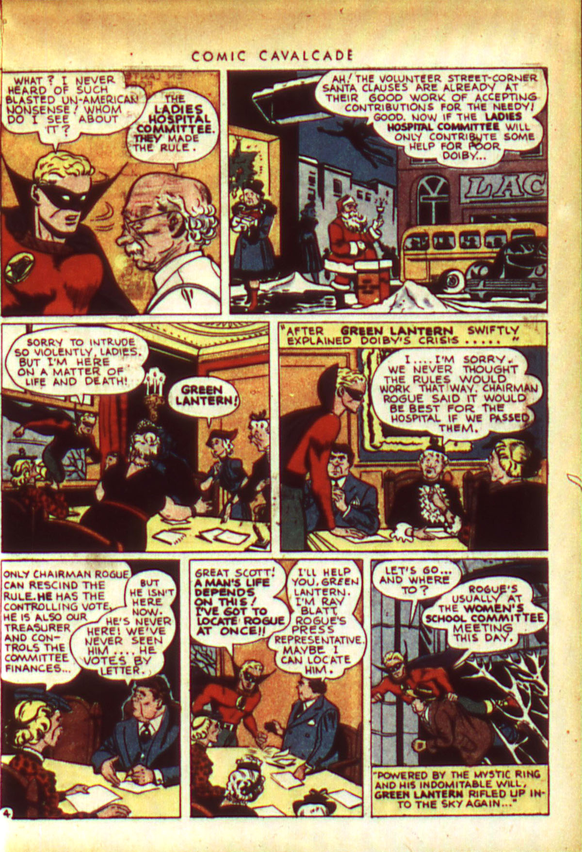 Read online Comic Cavalcade comic -  Issue #9 - 35