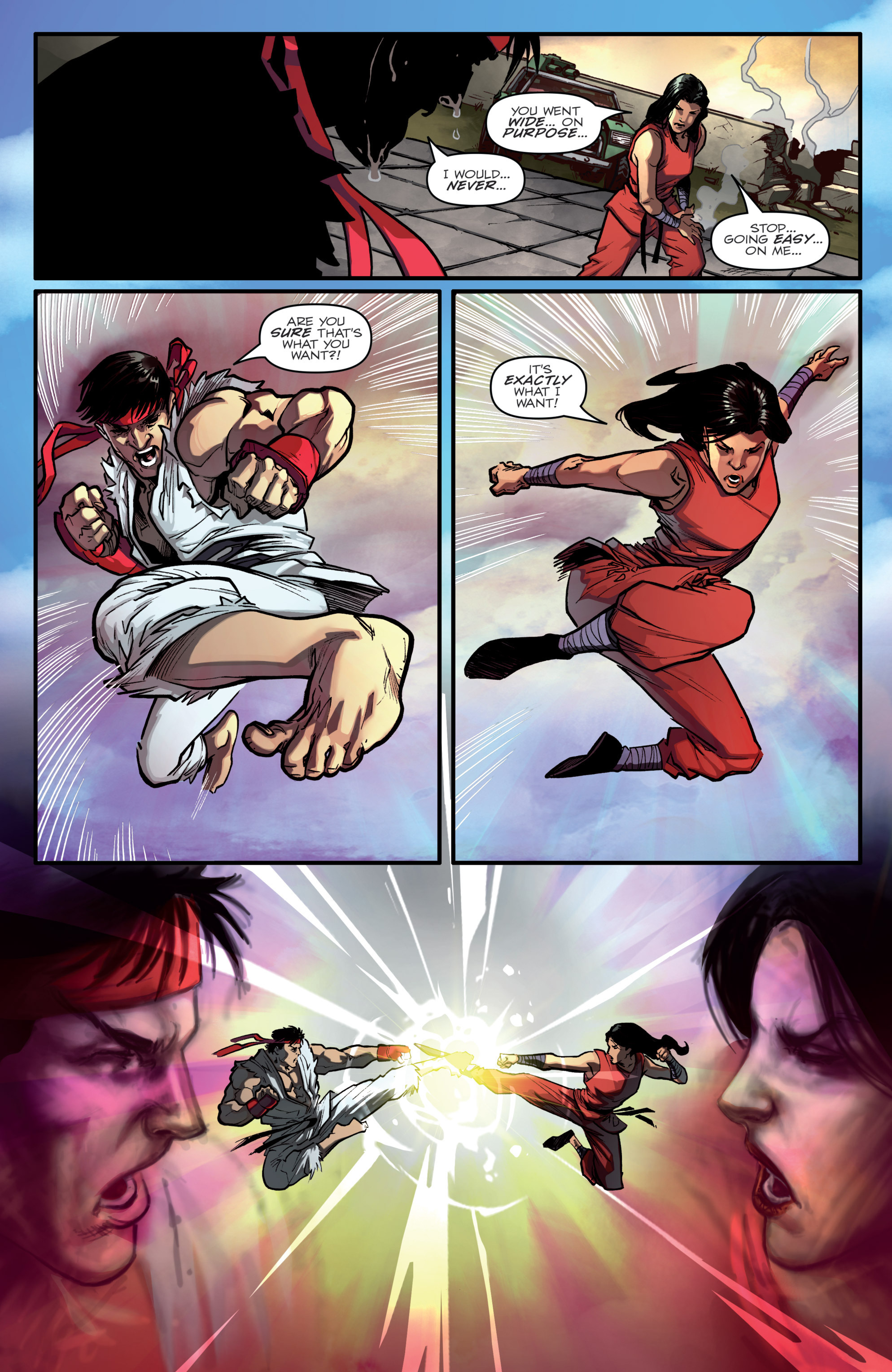 Read online Street Fighter X G.I. Joe comic -  Issue #1 - 25