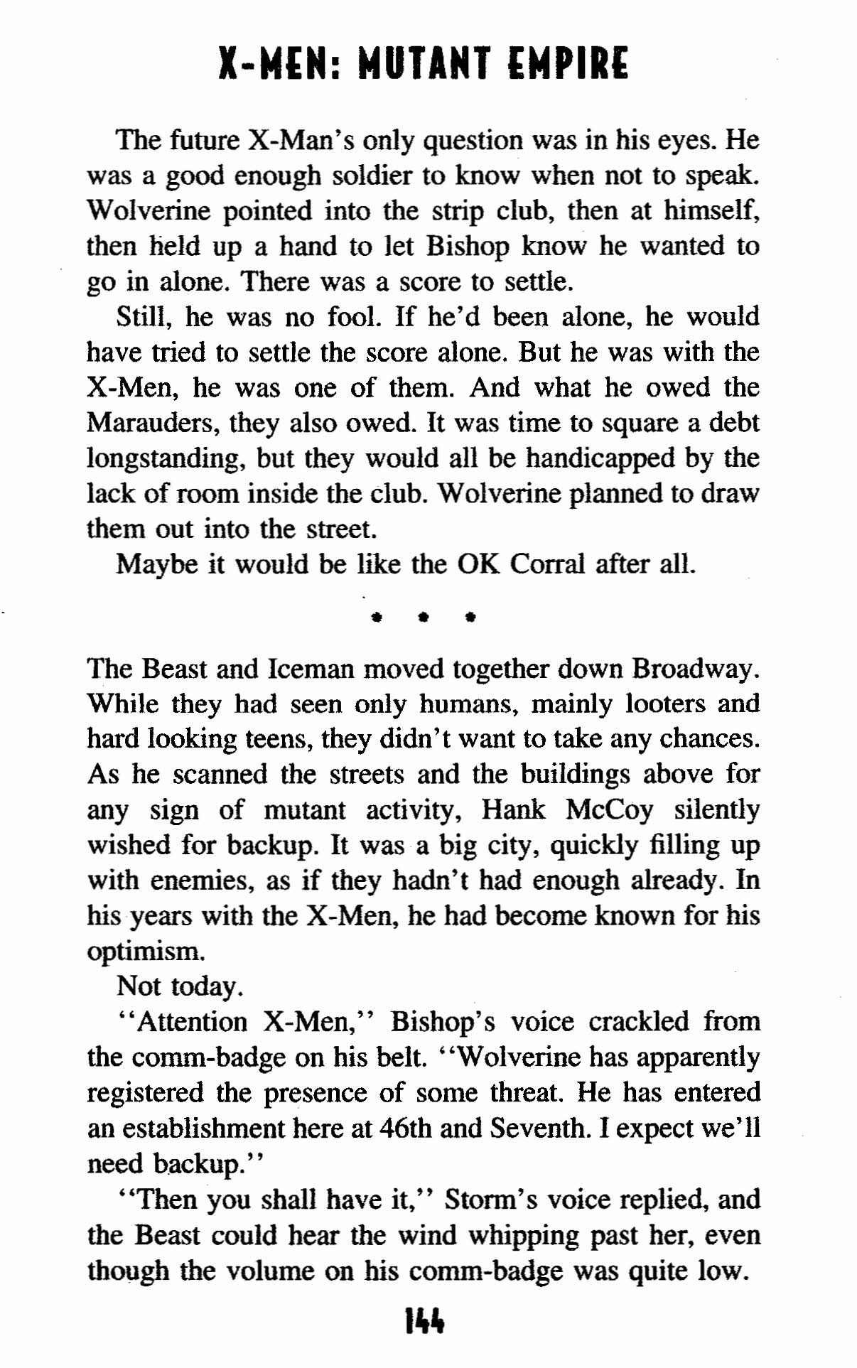 Read online X-Men: Mutant Empire comic -  Issue # TPB 2 - 120