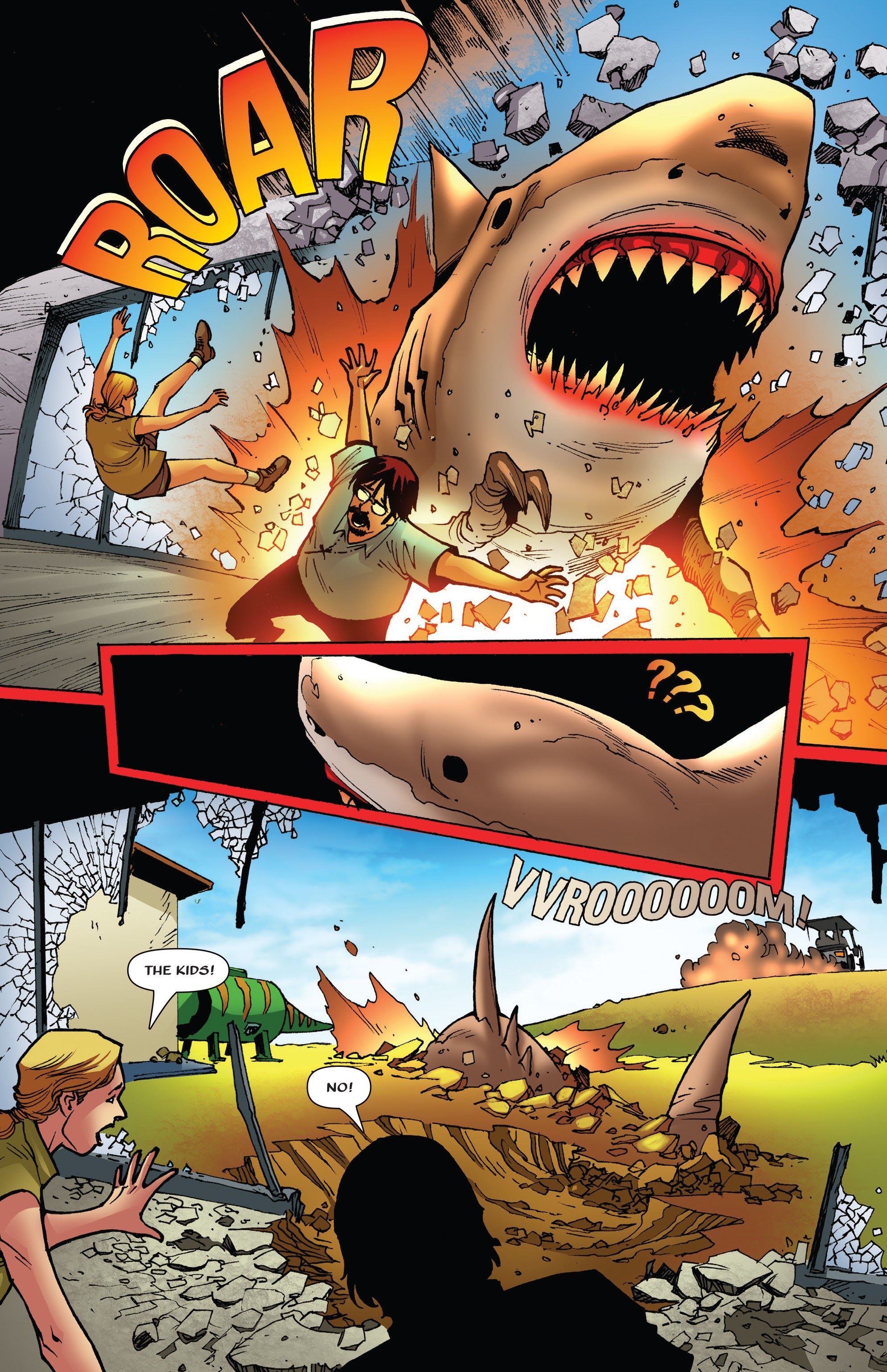 Read online Sharkasaurus comic -  Issue # TPB - 80