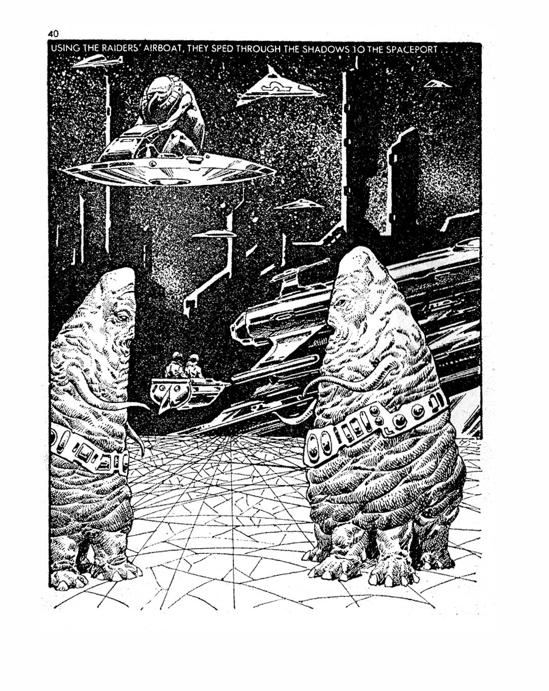 Read online Starblazer comic -  Issue #45 - 40