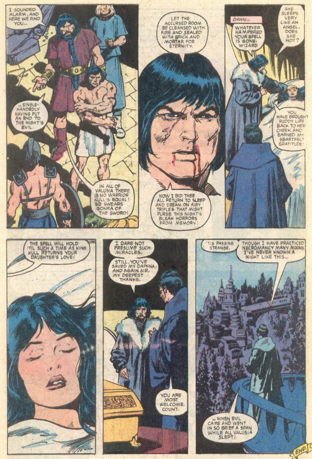 Read online Kull The Conqueror (1983) comic -  Issue #10 - 22