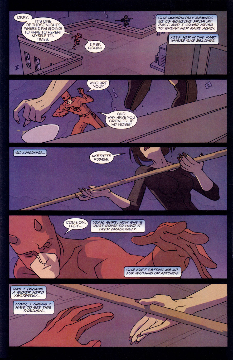 Read online Superman's Pal Jimmy Olsen comic -  Issue # Daredevil - Ninja (2001) - 12