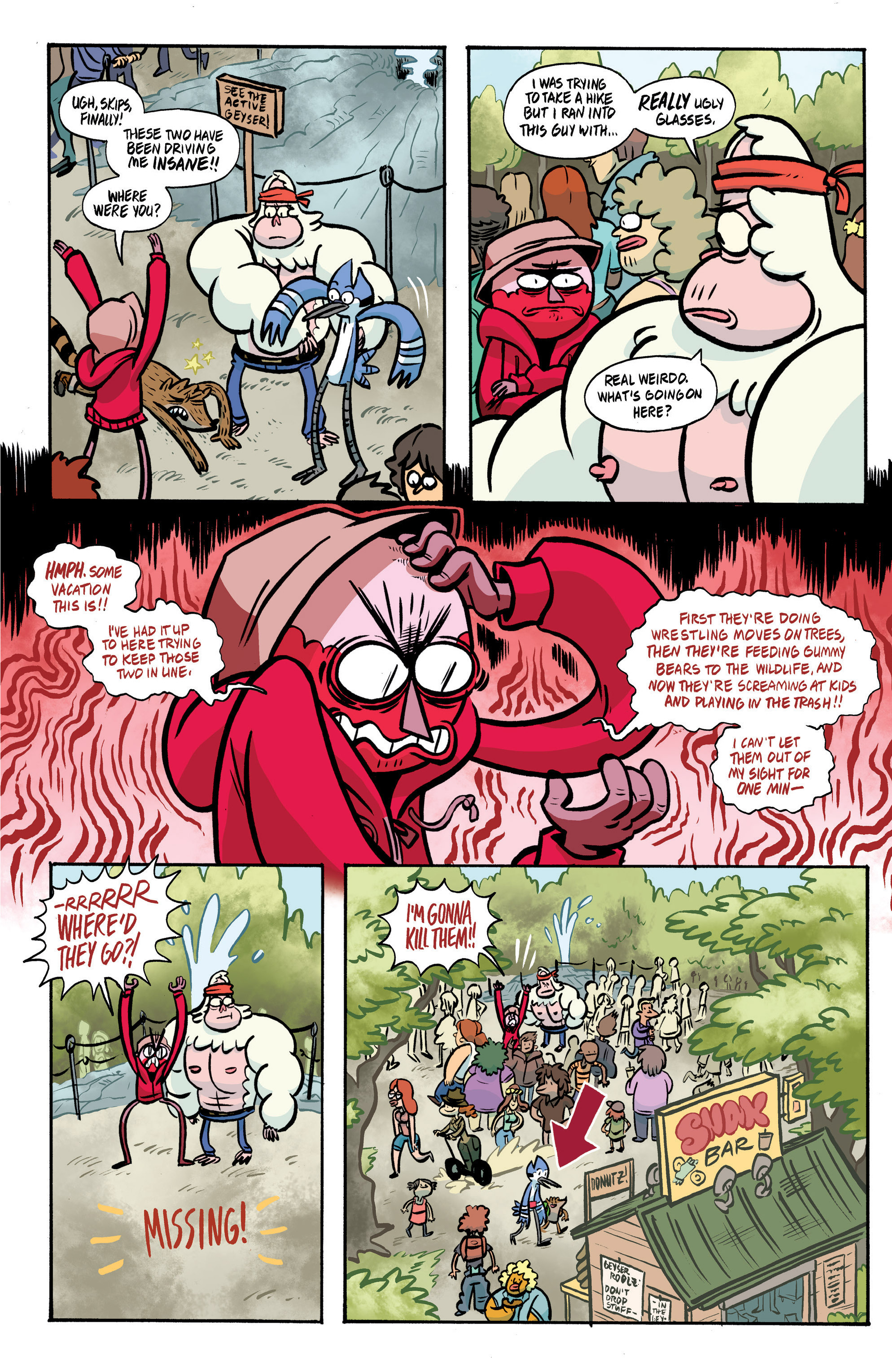Read online Regular Show: Skips comic -  Issue #1 - 21
