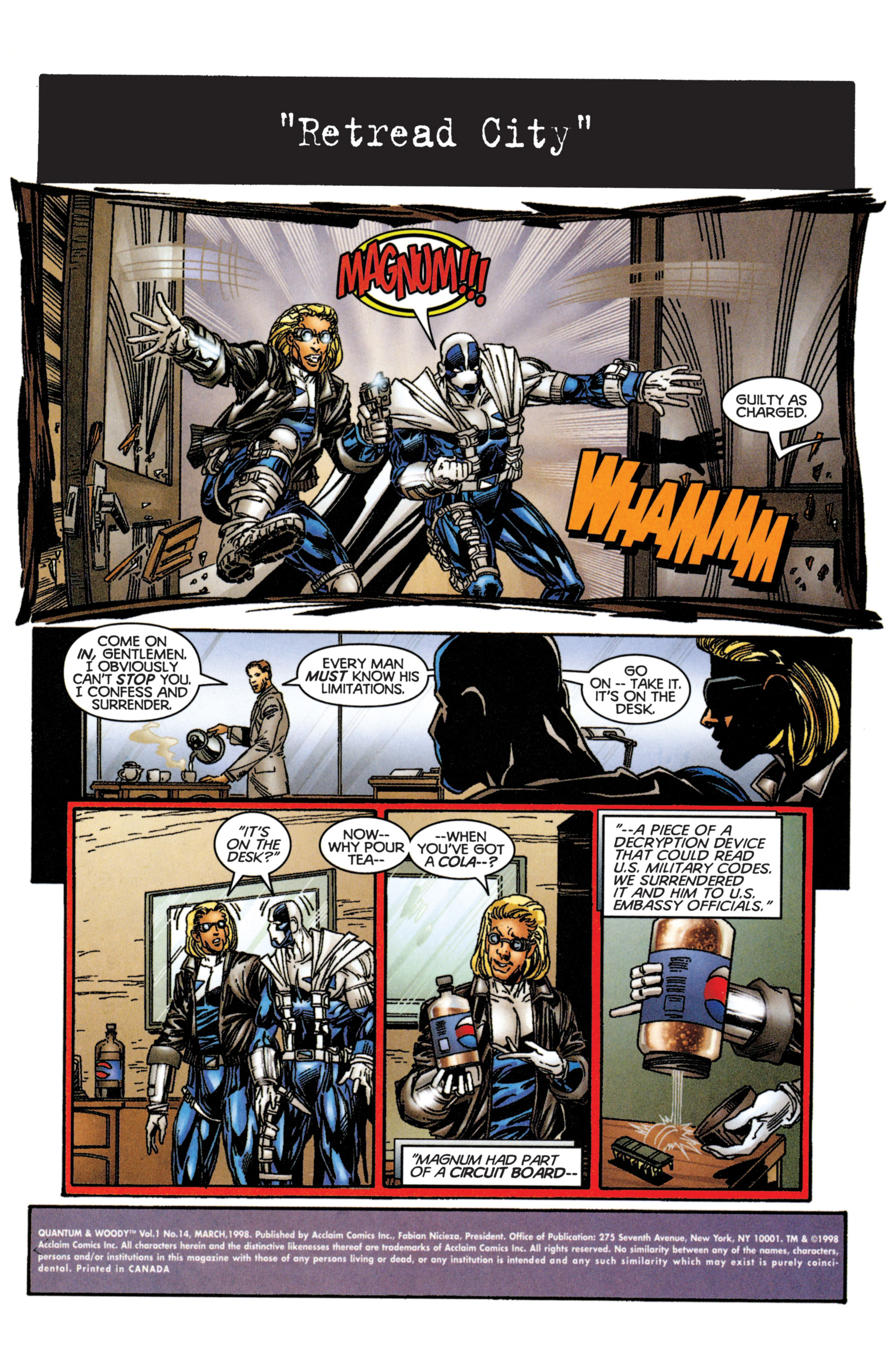 Read online Quantum and Woody (1997) comic -  Issue #14 - 2