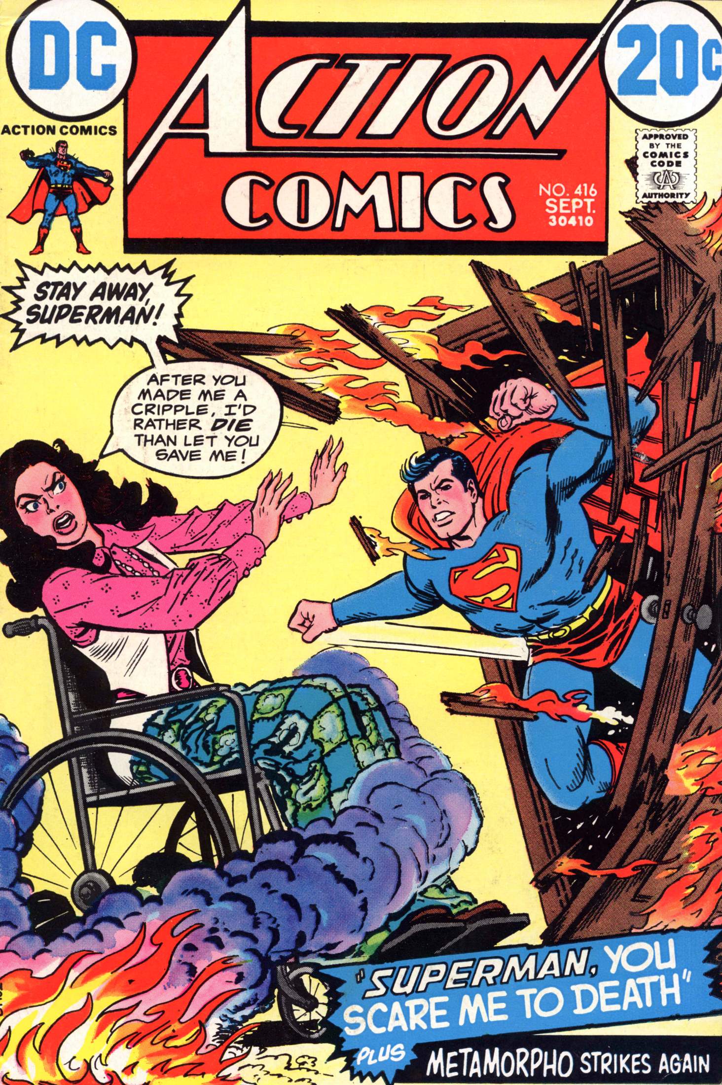 Read online Action Comics (1938) comic -  Issue #416 - 1