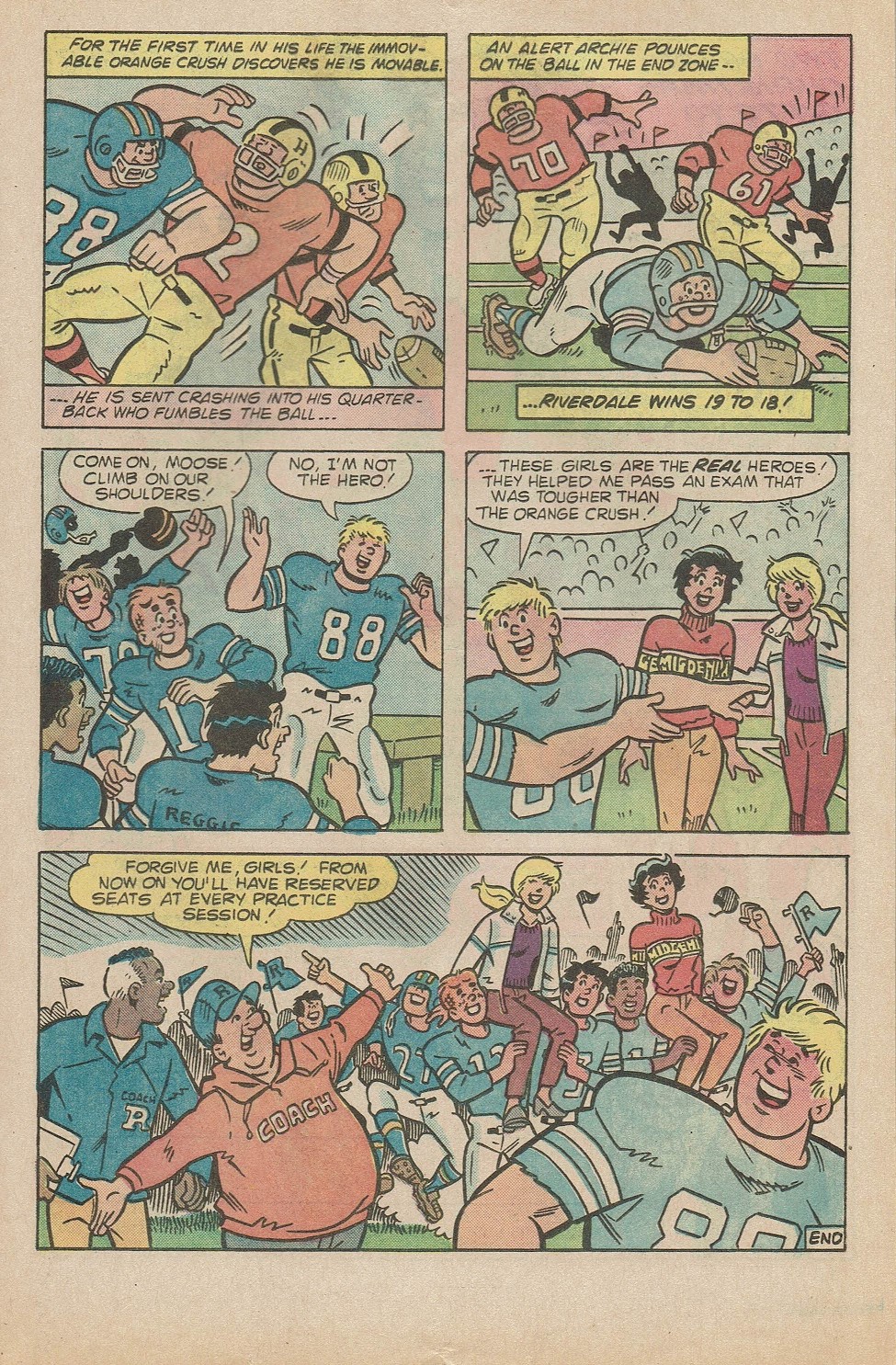 Read online Archie at Riverdale High (1972) comic -  Issue #106 - 17