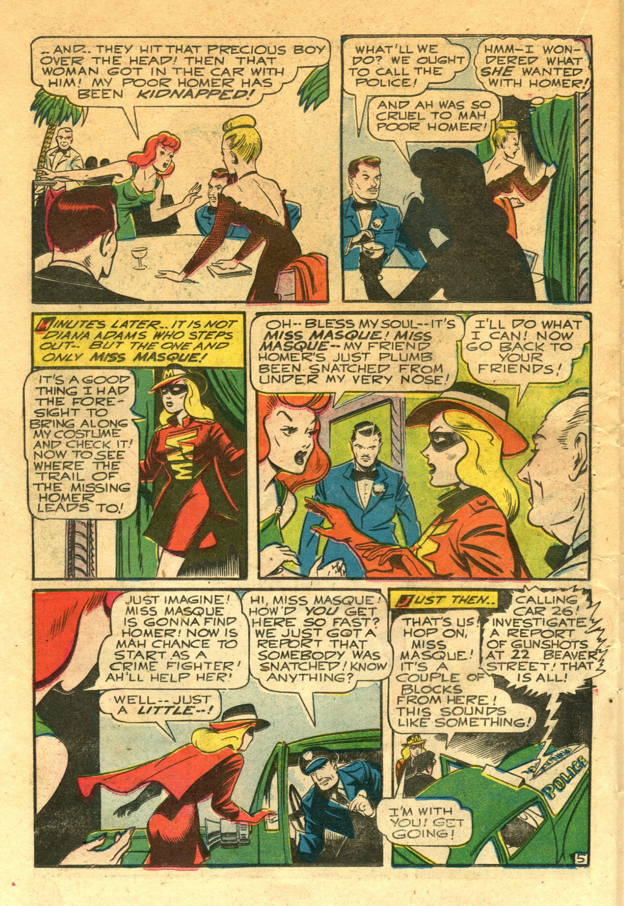 Read online Exciting Comics comic -  Issue #52 - 29