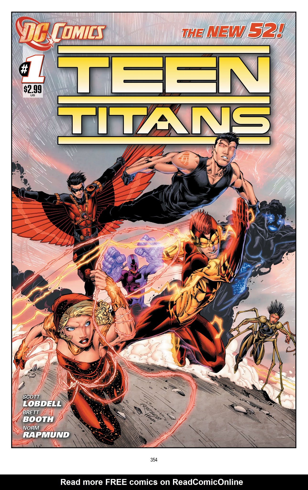 Read online Teen Titans: A Celebration of 50 Years comic -  Issue # TPB (Part 4) - 53