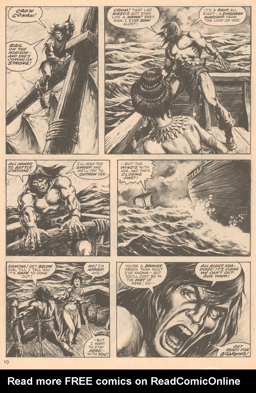 Read online The Savage Sword Of Conan comic -  Issue #67 - 10