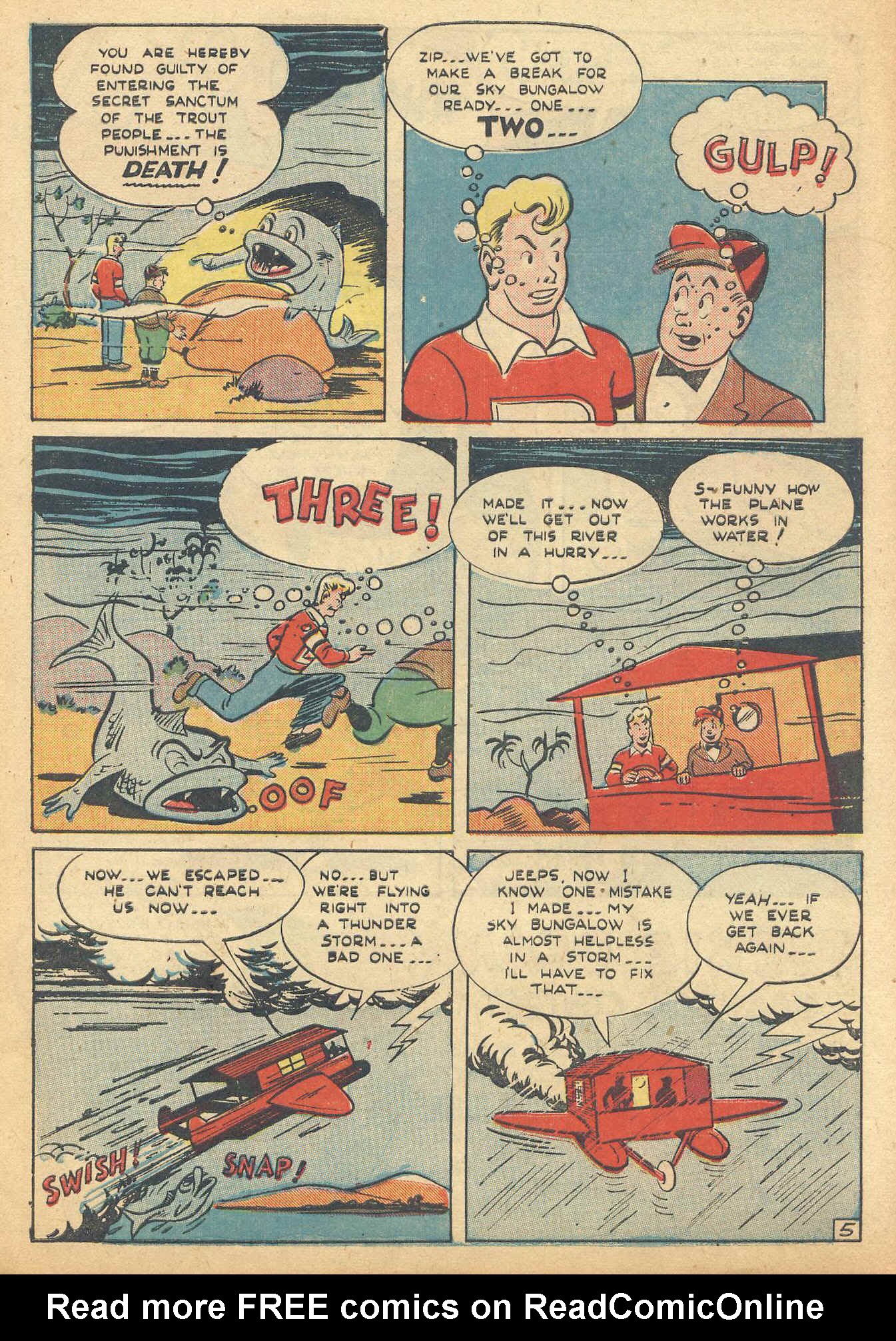 Read online Daredevil (1941) comic -  Issue #30 - 39