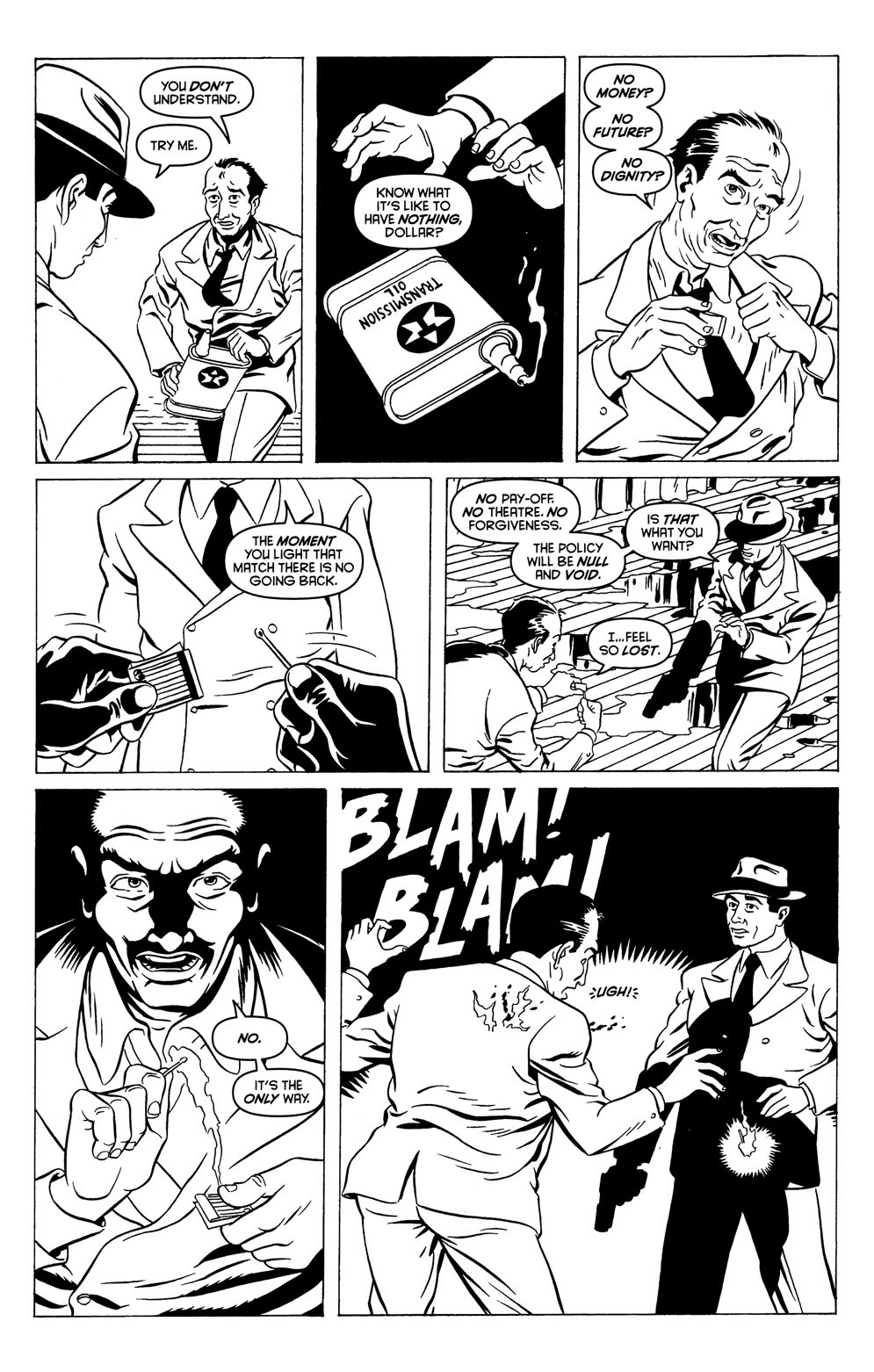 Read online Moonstone Noir: Johnny Dollar comic -  Issue # Full - 45