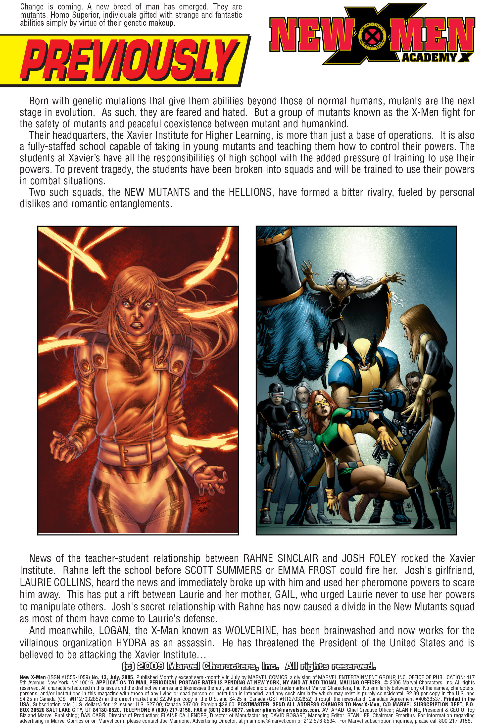 Read online New X-Men (2004) comic -  Issue #13 - 2