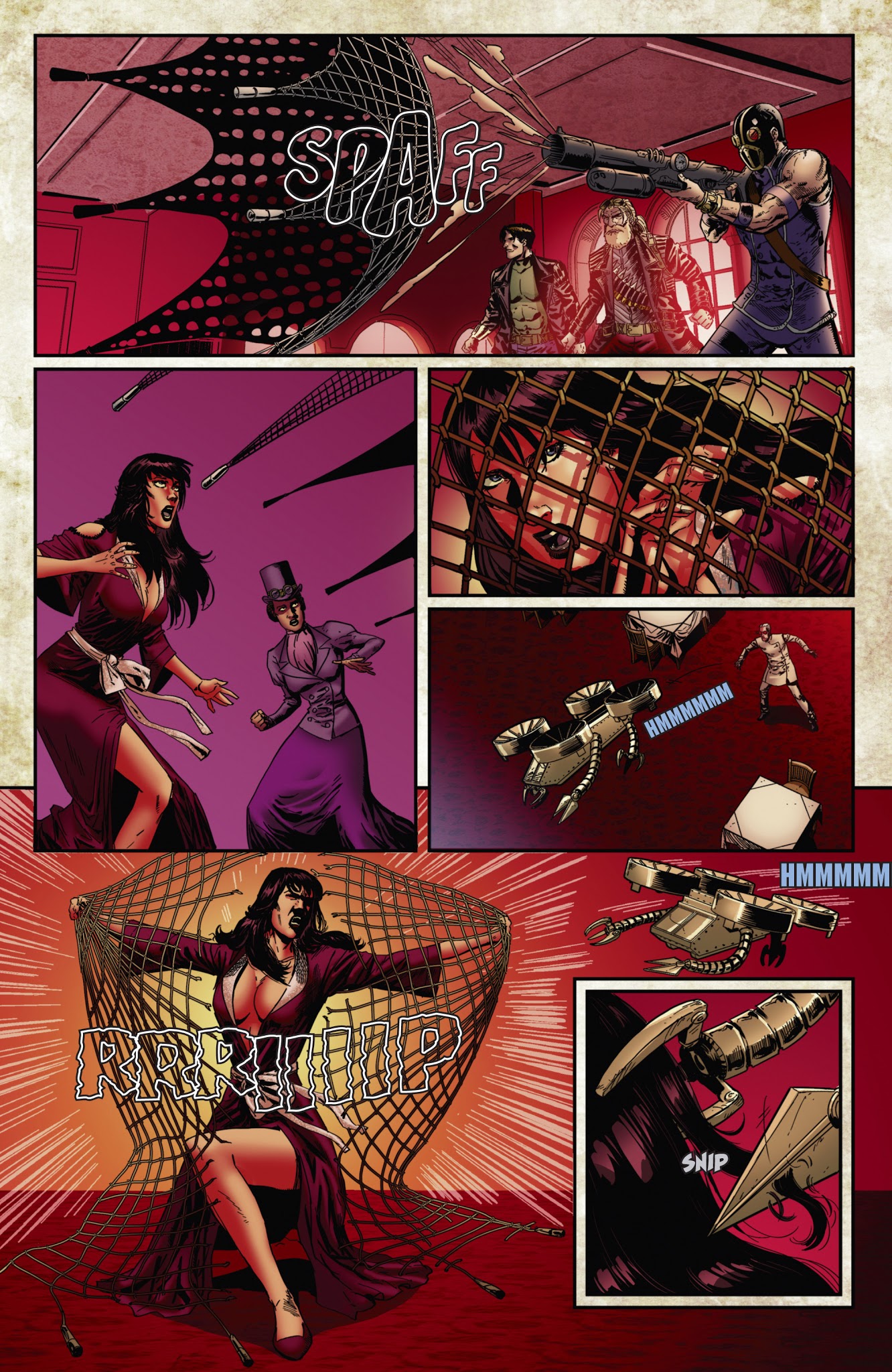 Read online Legenderry: Vampirella comic -  Issue #3 - 16