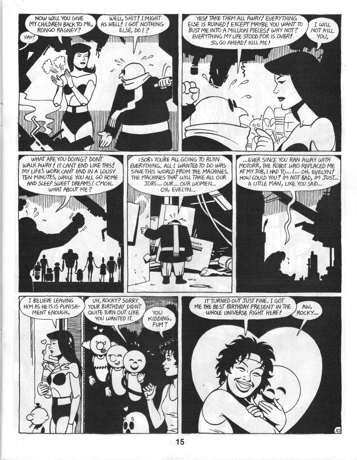 Read online Love and Rockets (1982) comic -  Issue #12 - 17