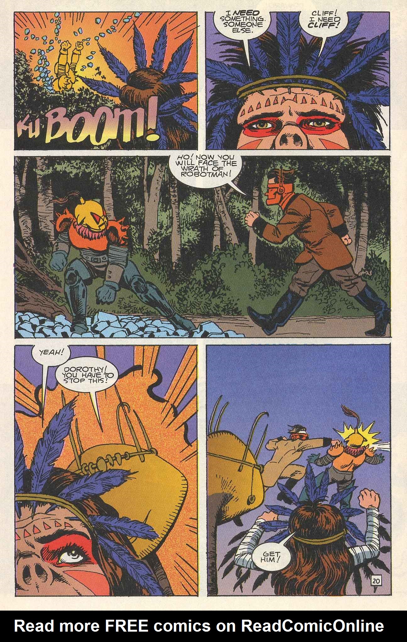 Read online Doom Patrol (1987) comic -  Issue #72 - 21