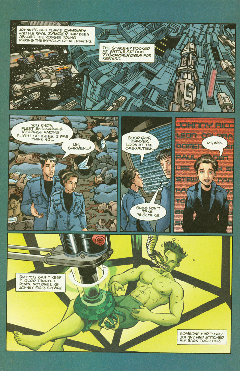 Read online Starship Troopers comic -  Issue #2 - 4