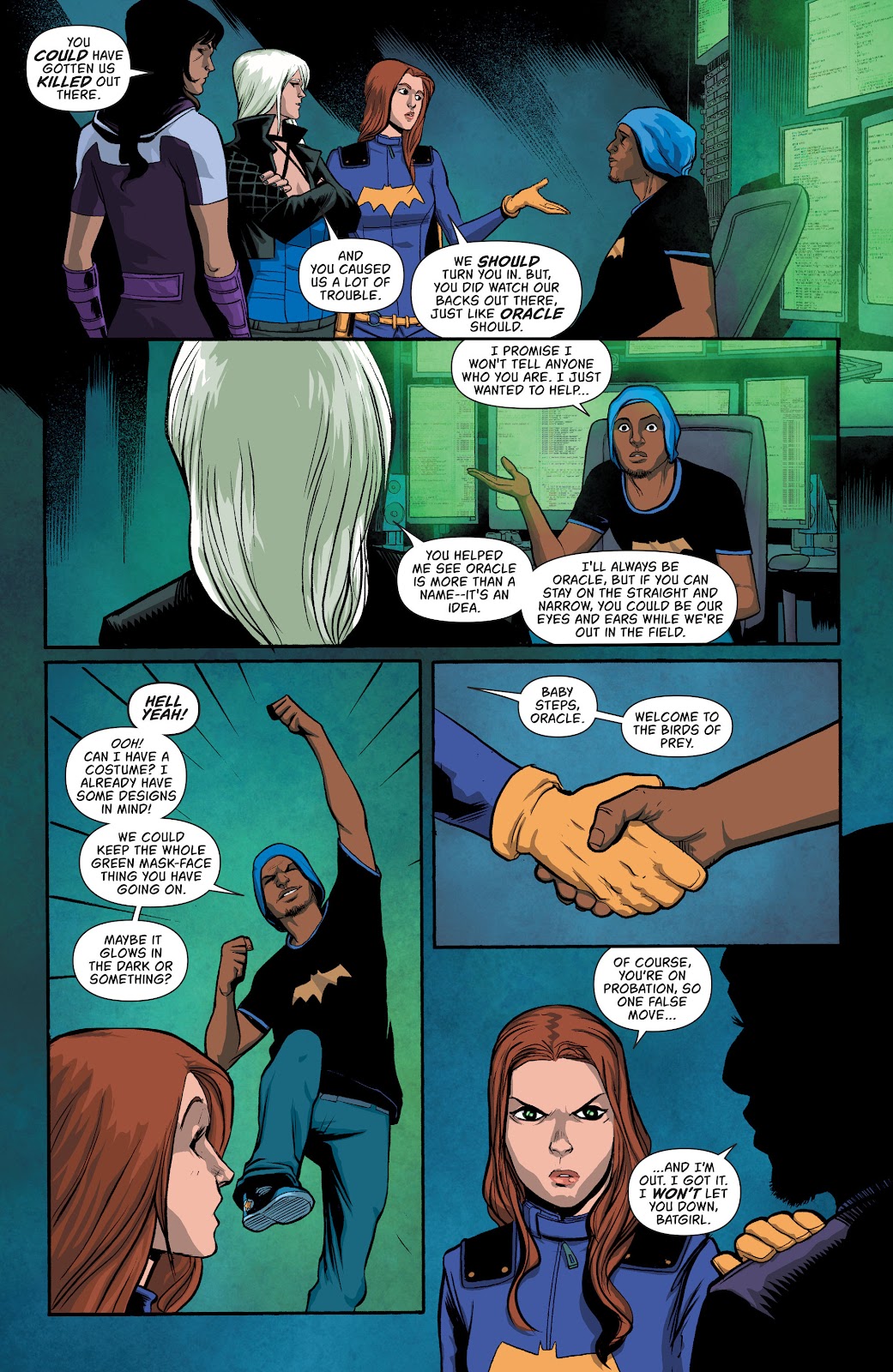 Batgirl and the Birds of Prey issue 6 - Page 22