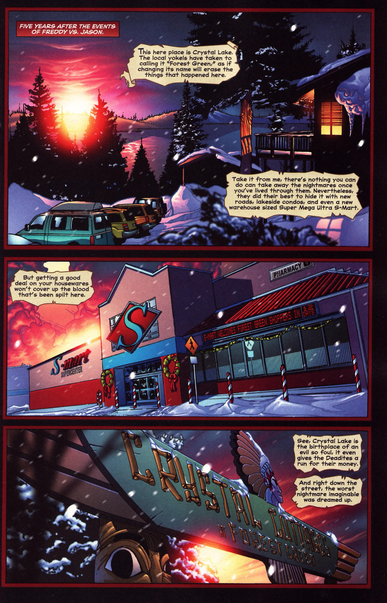Read online Freddy Vs Jason Vs Ash comic -  Issue #1 - 5