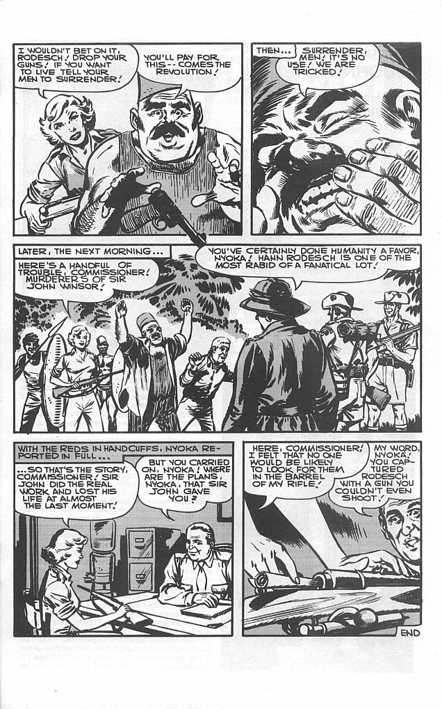 Read online The Further Adventures of Nyoka the Jungle Girl comic -  Issue #4 - 23