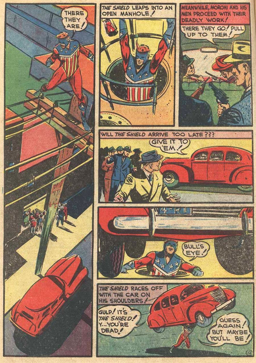 Read online Pep Comics comic -  Issue #7 - 14