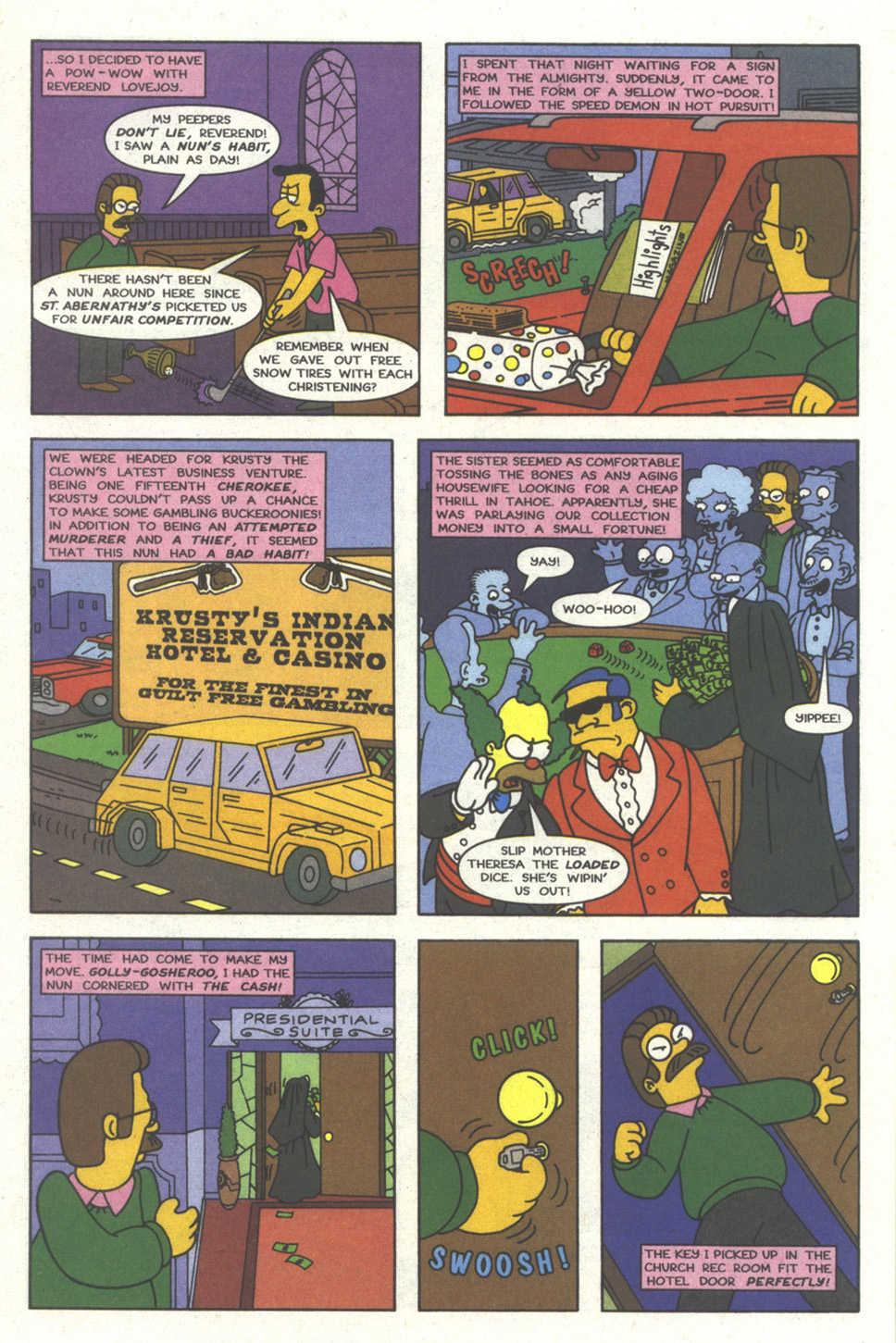 Read online Simpsons Comics comic -  Issue #28 - 29