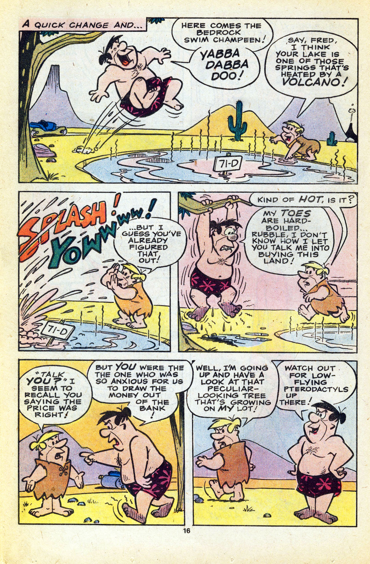 Read online The Flintstones (1977) comic -  Issue #7 - 18