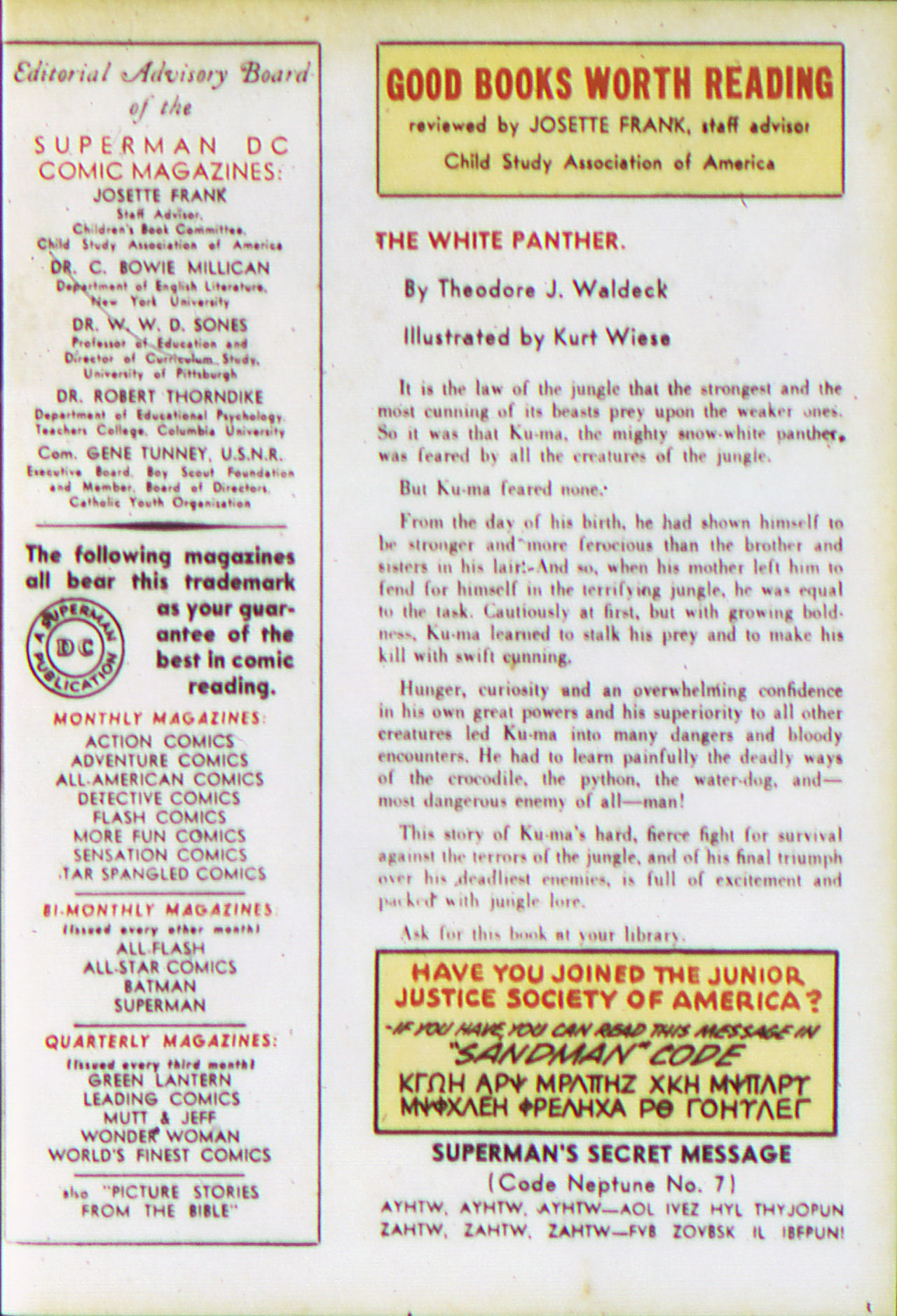 Read online Adventure Comics (1938) comic -  Issue #81 - 25