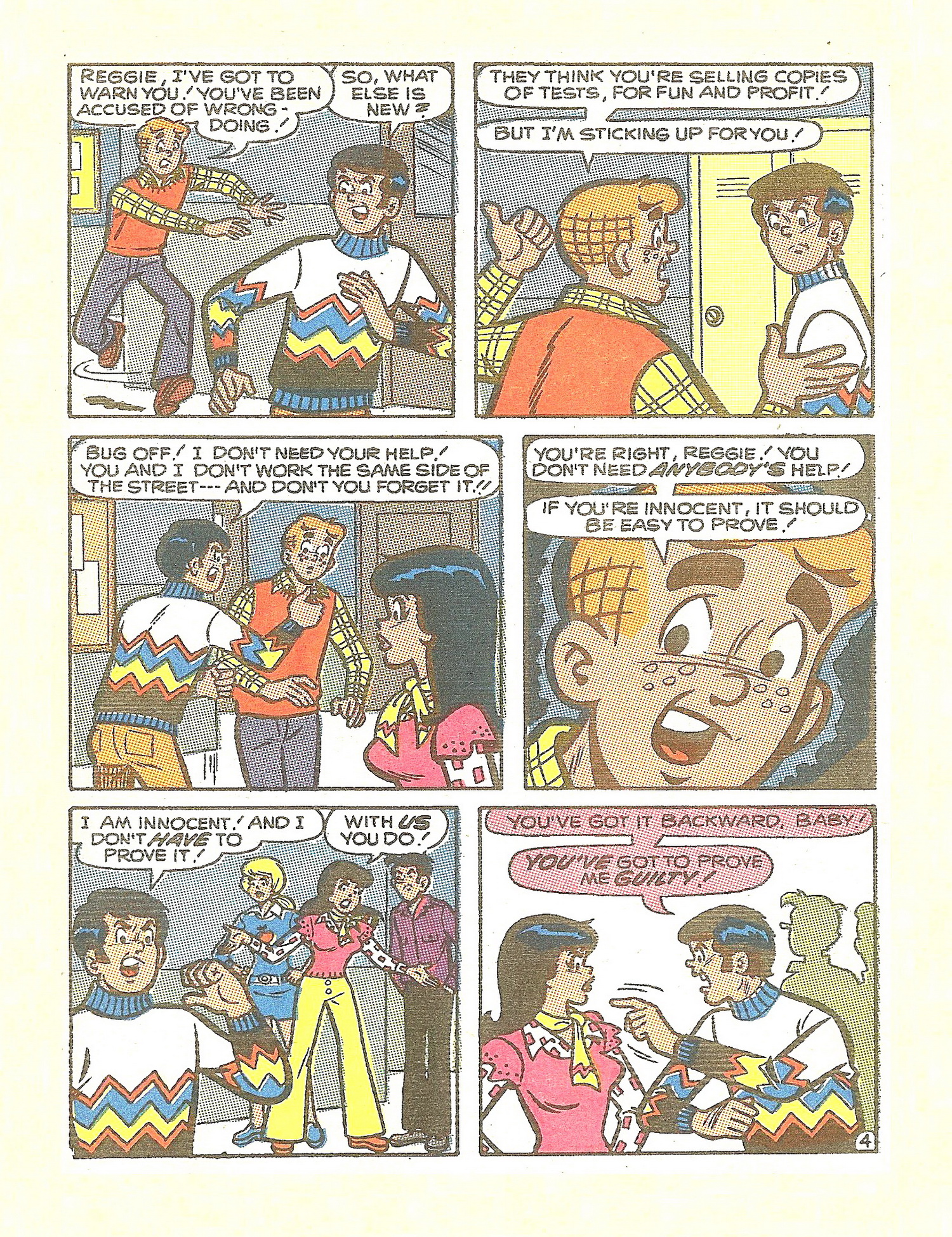 Read online Jughead Jones Comics Digest comic -  Issue #61 - 103