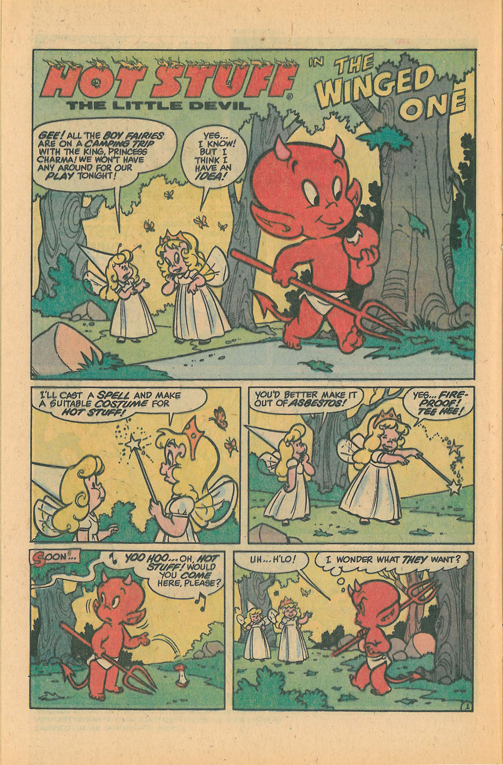 Read online Hot Stuff, the Little Devil comic -  Issue #147 - 12