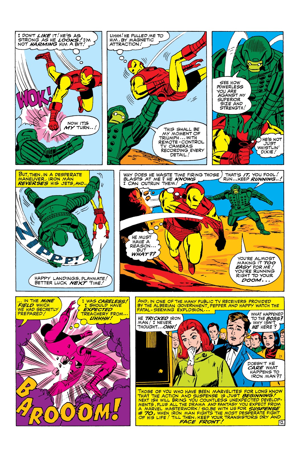 Read online Marvel Masterworks: The Invincible Iron Man comic -  Issue # TPB 3 (Part 1) - 84