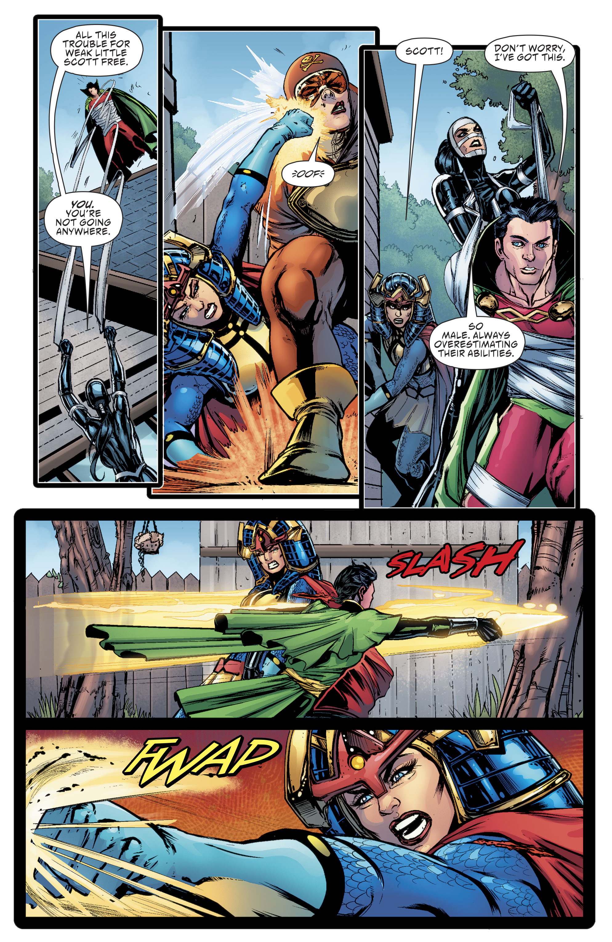 Read online Female Furies comic -  Issue #5 - 10