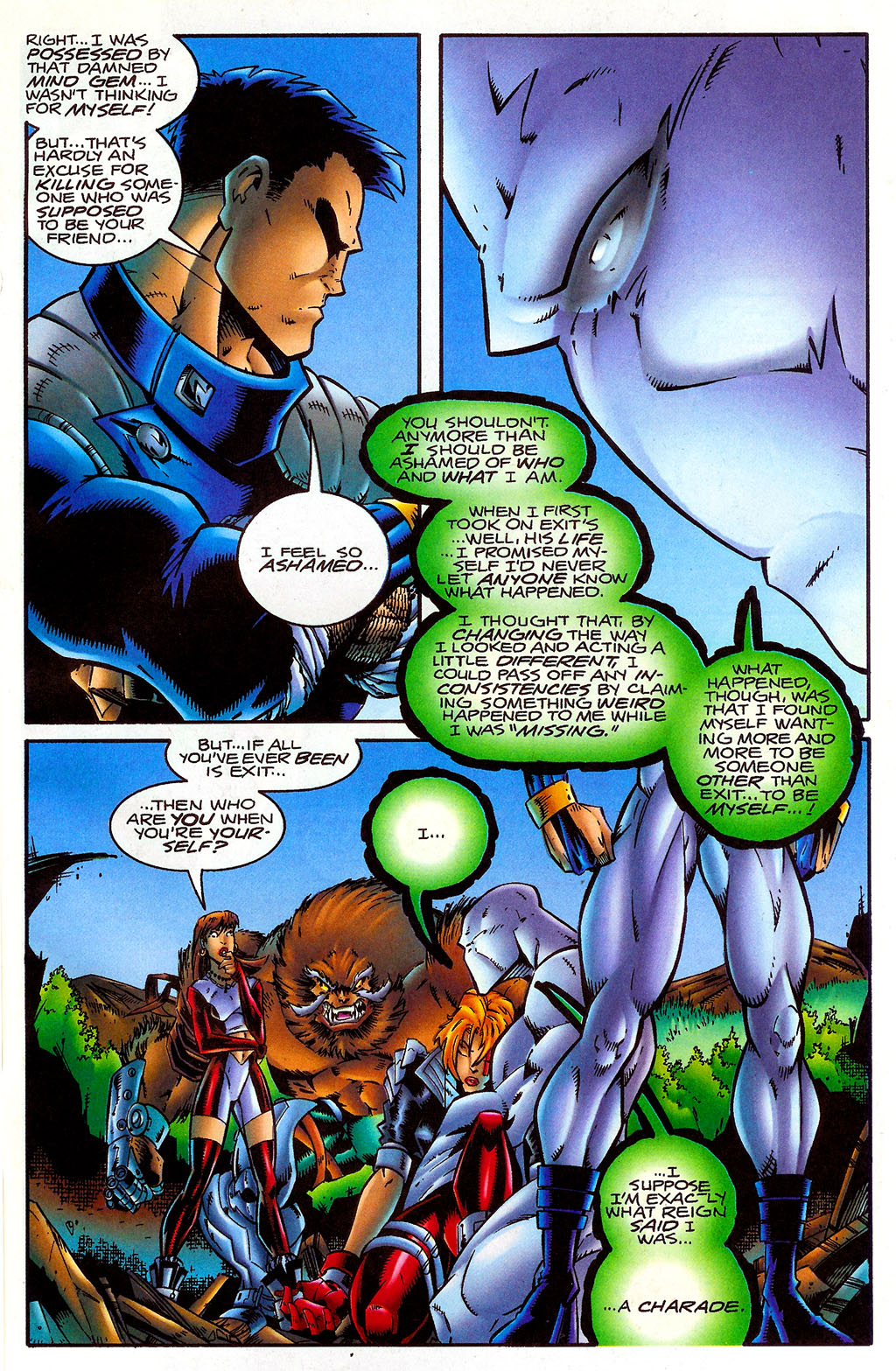 Read online New Force comic -  Issue #4 - 15