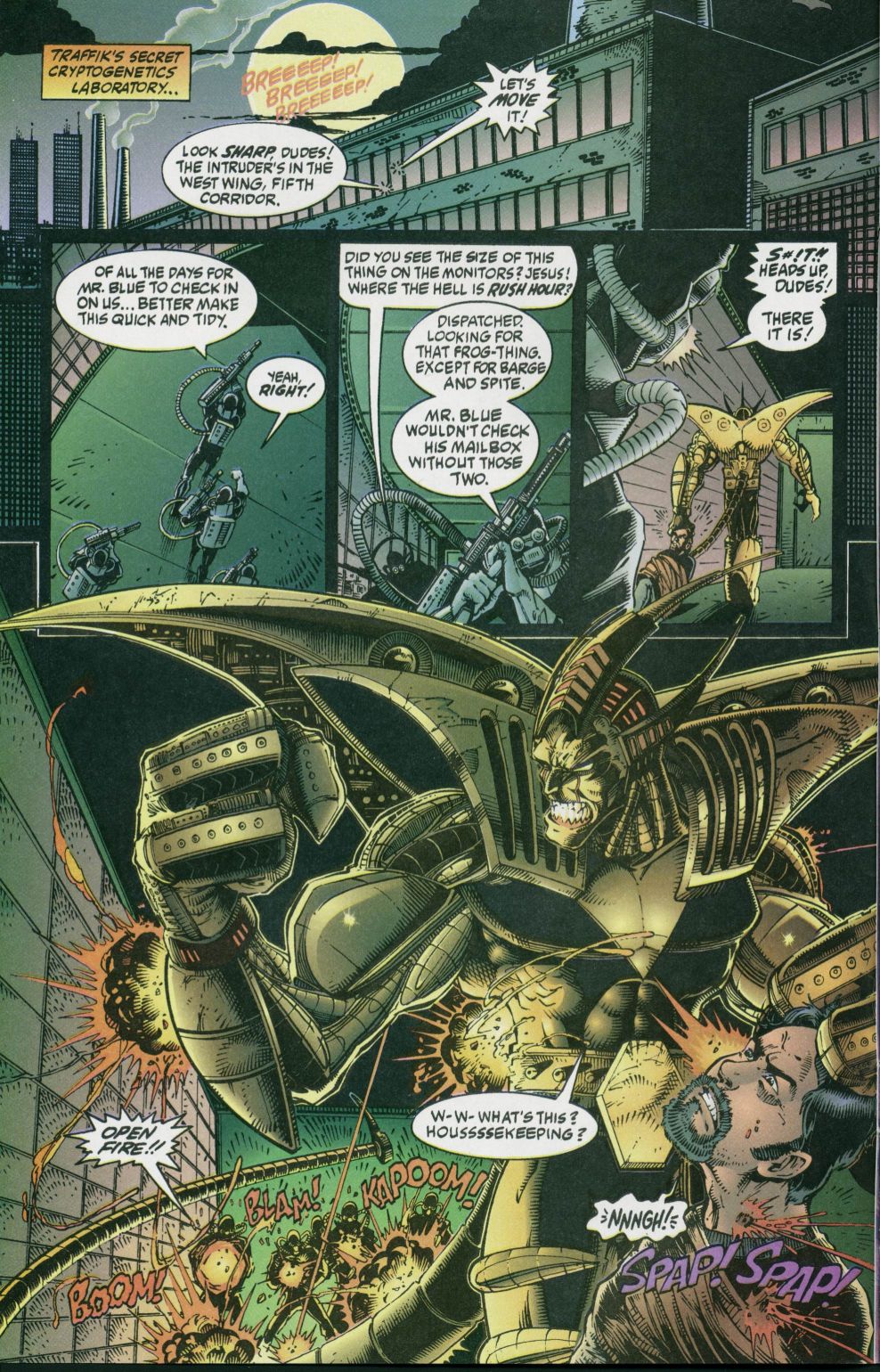 Read online Cyberfrog: Reservoir Frog comic -  Issue #2 - 4