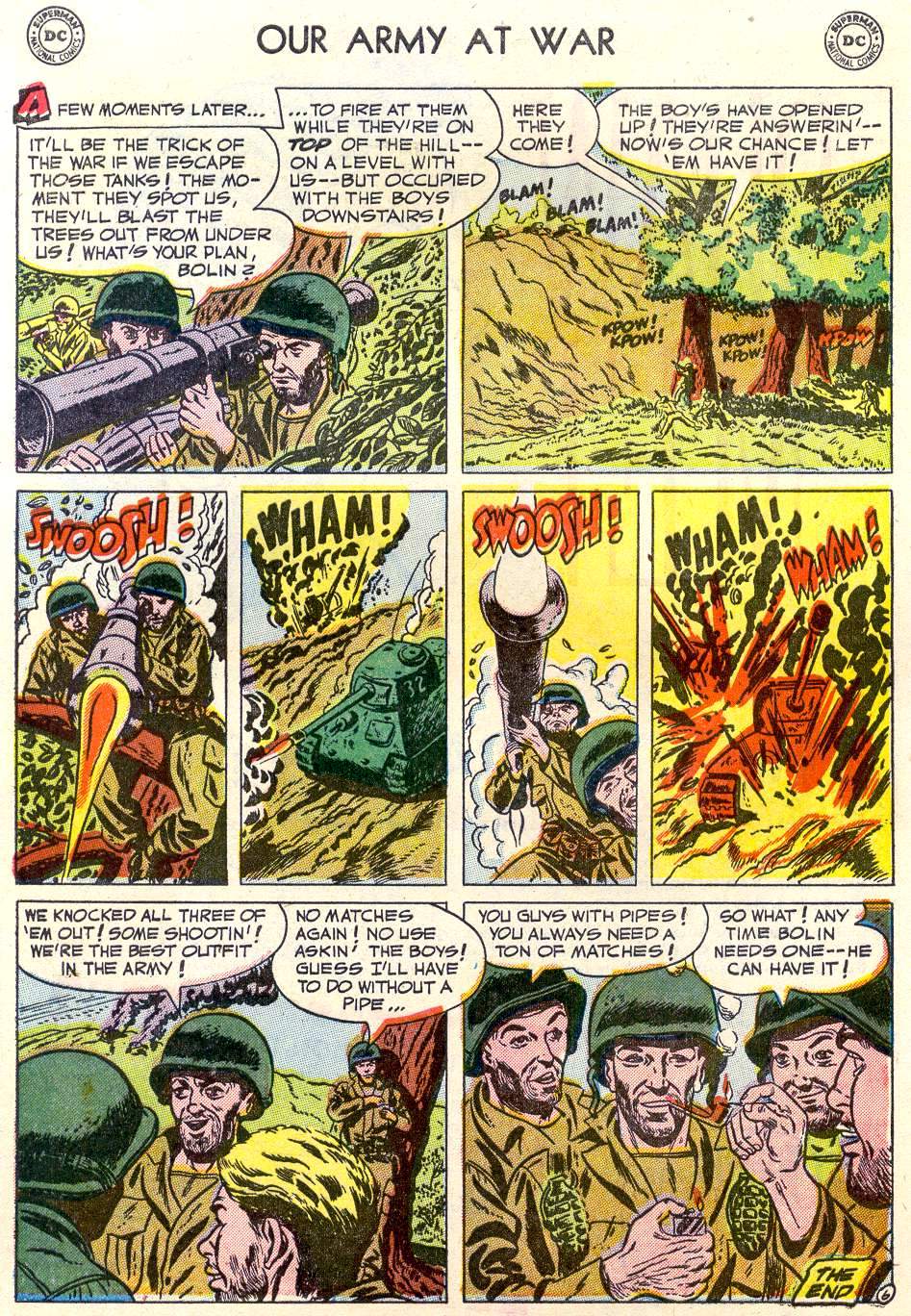 Read online Our Army at War (1952) comic -  Issue #5 - 33