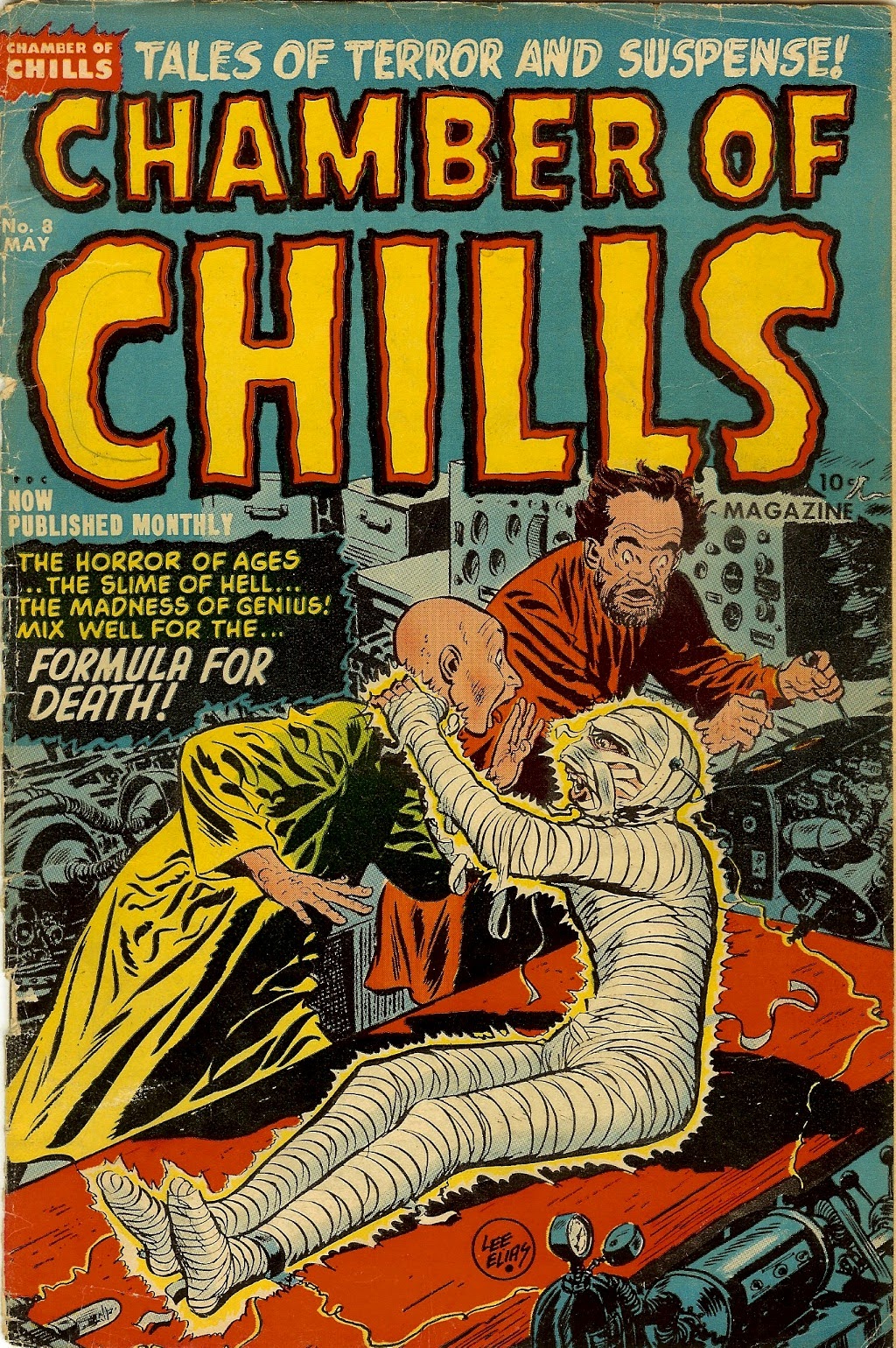 Read online Chamber of Chills (1951) comic -  Issue #8 - 1