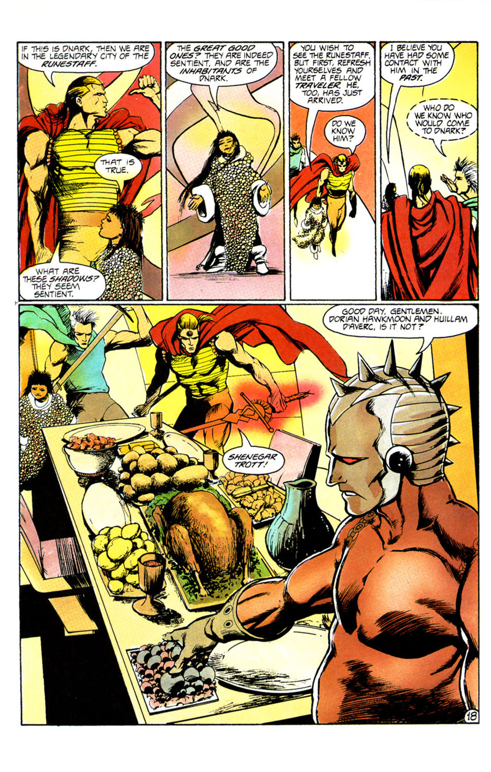 Read online Hawkmoon: The Runestaff comic -  Issue #1 - 21