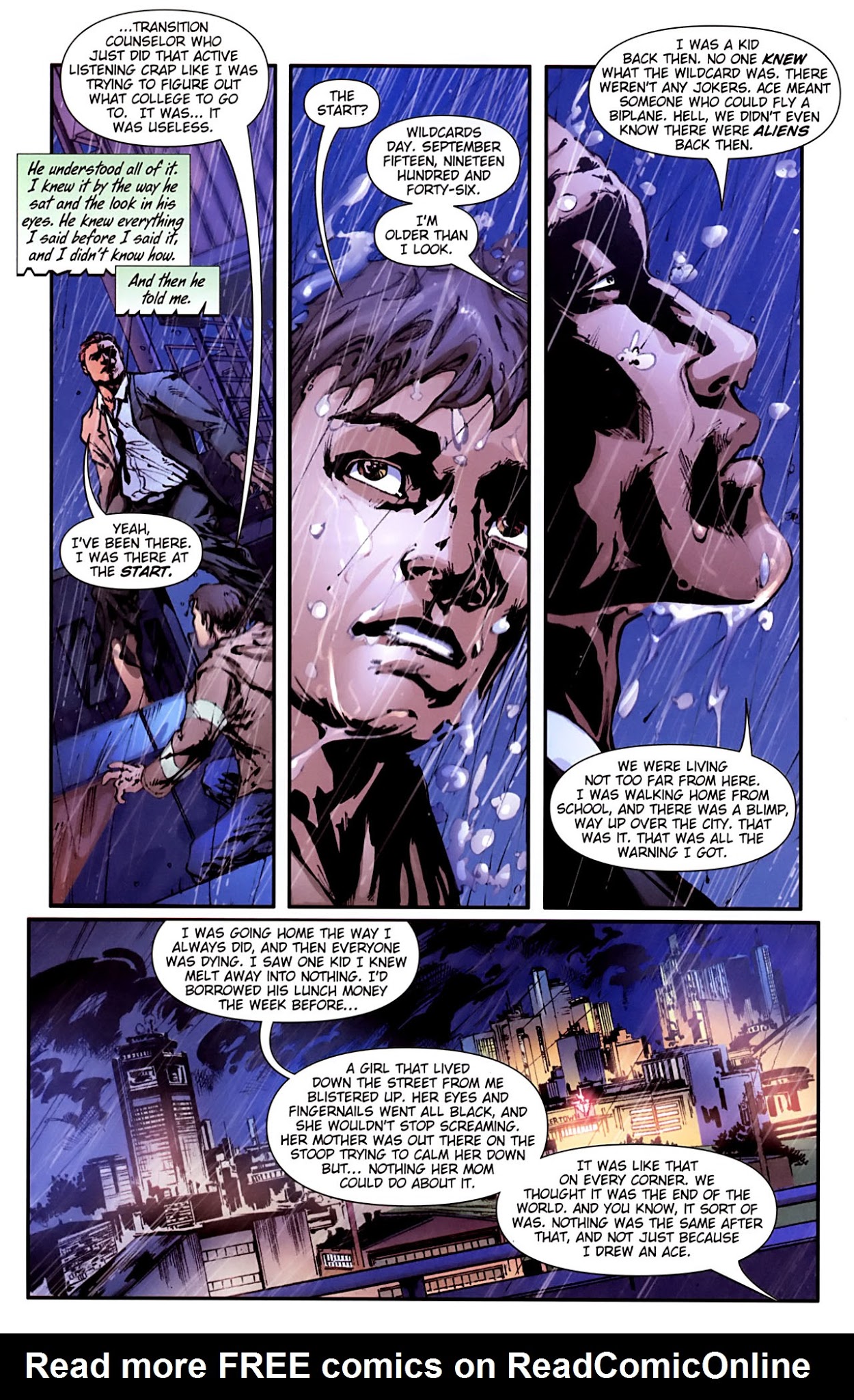 Read online George R.R. Martin's Wild Cards: The Hard Call comic -  Issue #2 - 21