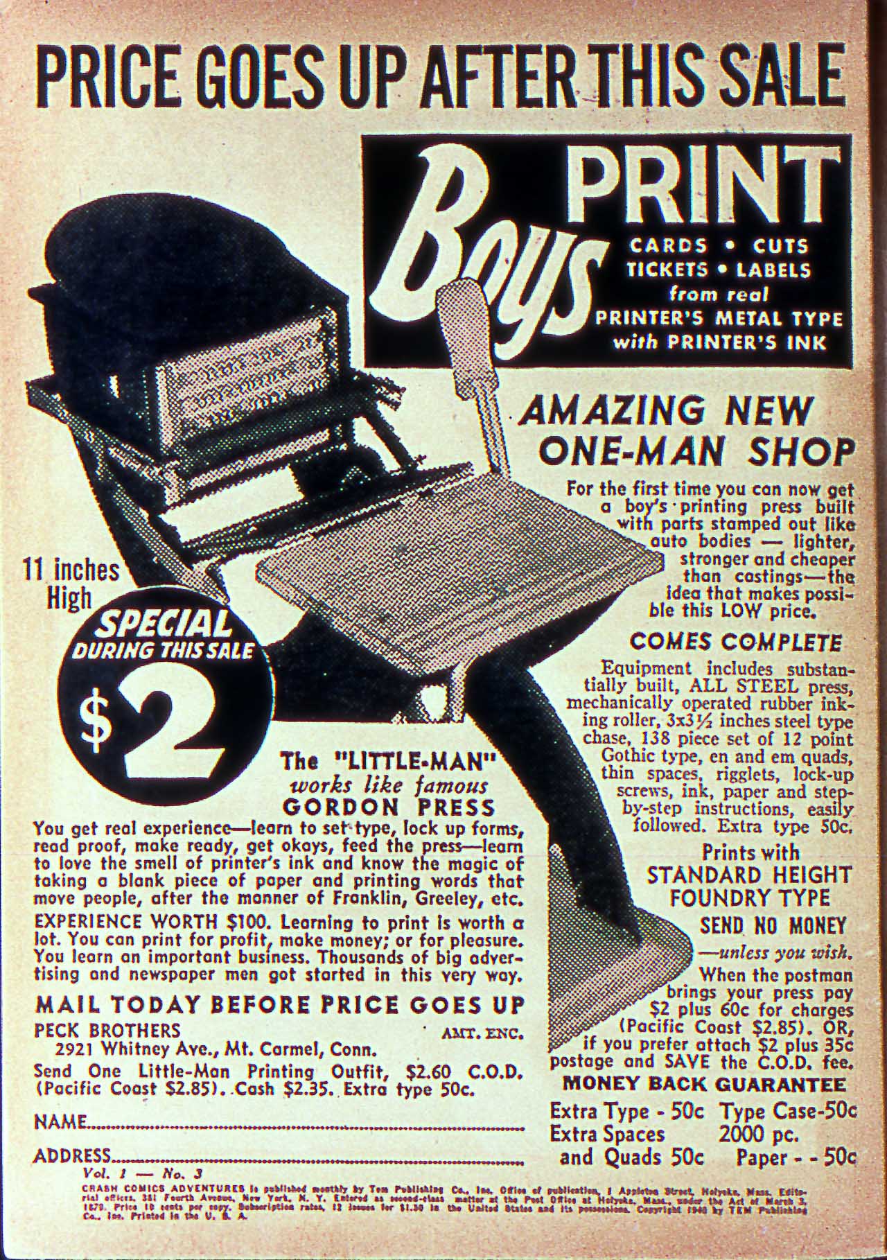 Read online Crash Comics Adventures comic -  Issue #3 - 2