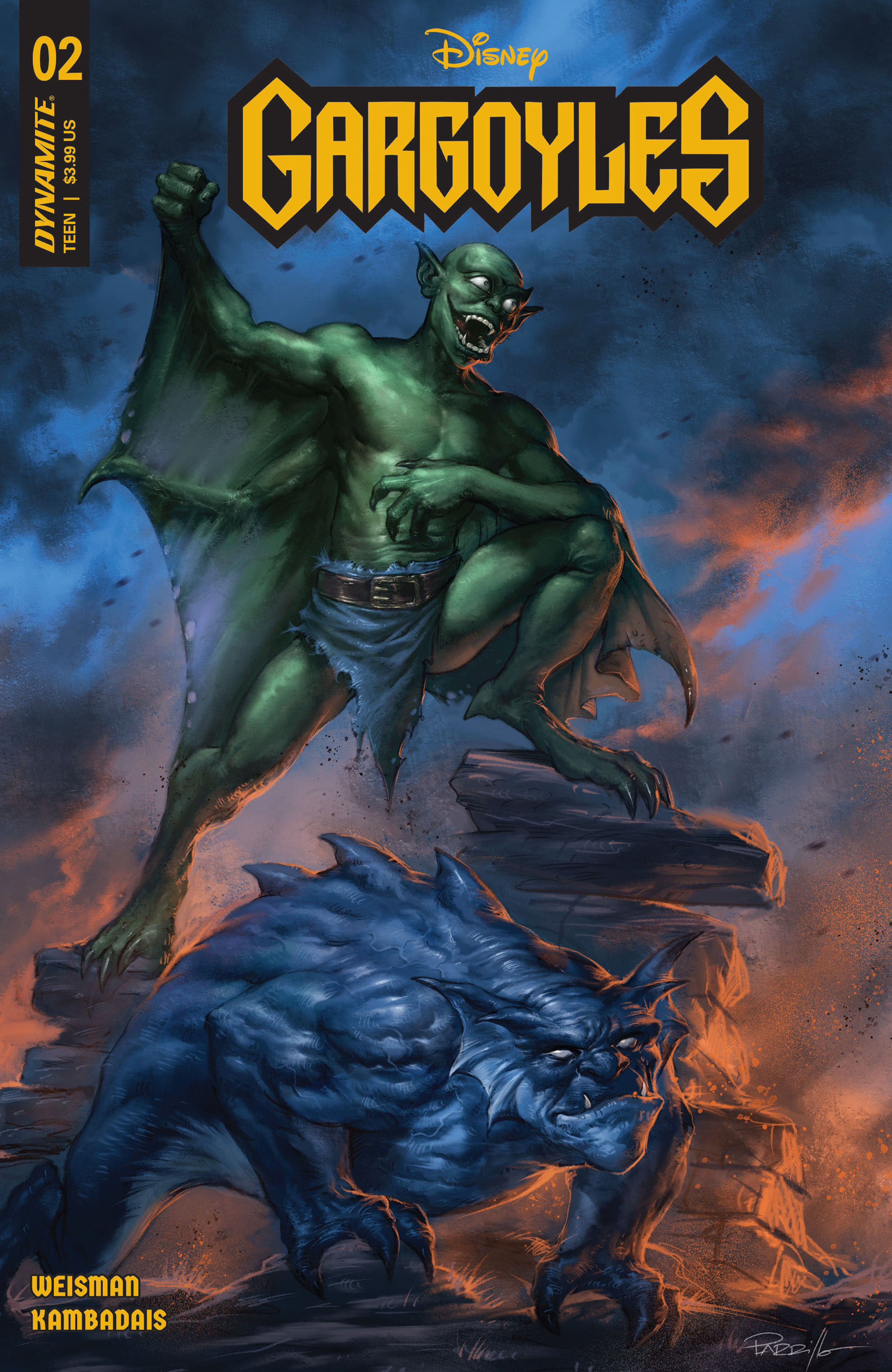 Read online Gargoyles (2022) comic -  Issue #2 - 3