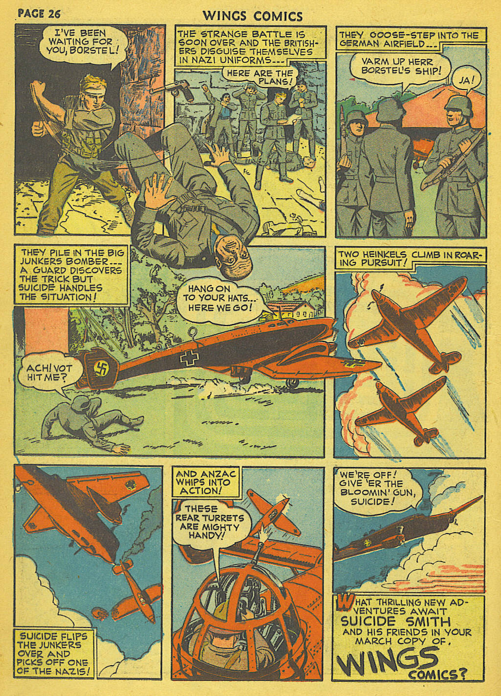 Read online Wings Comics comic -  Issue #18 - 27