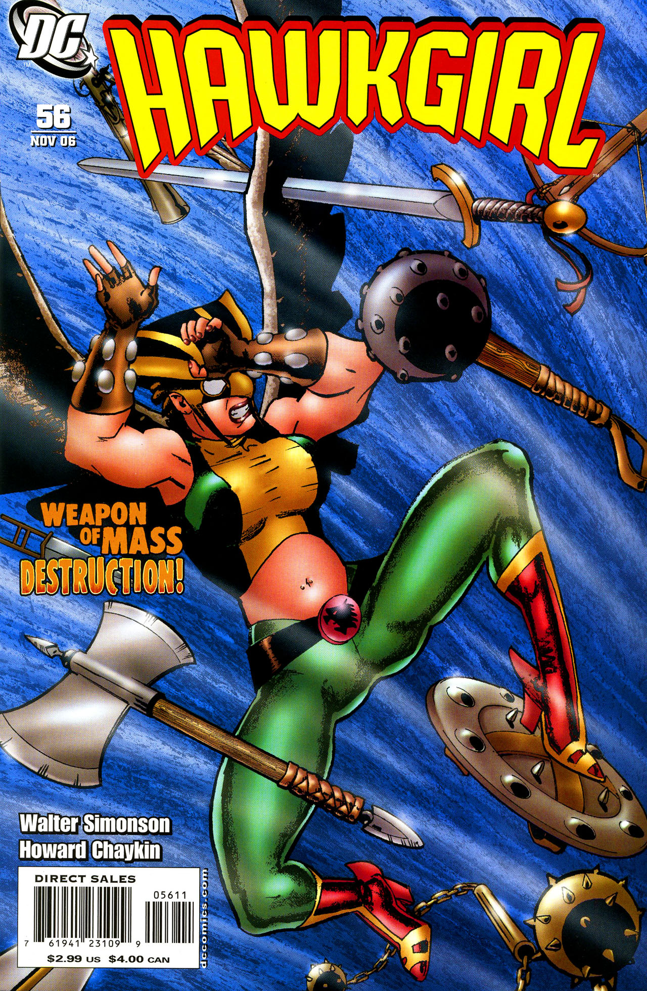 Read online Hawkgirl comic -  Issue #56 - 1