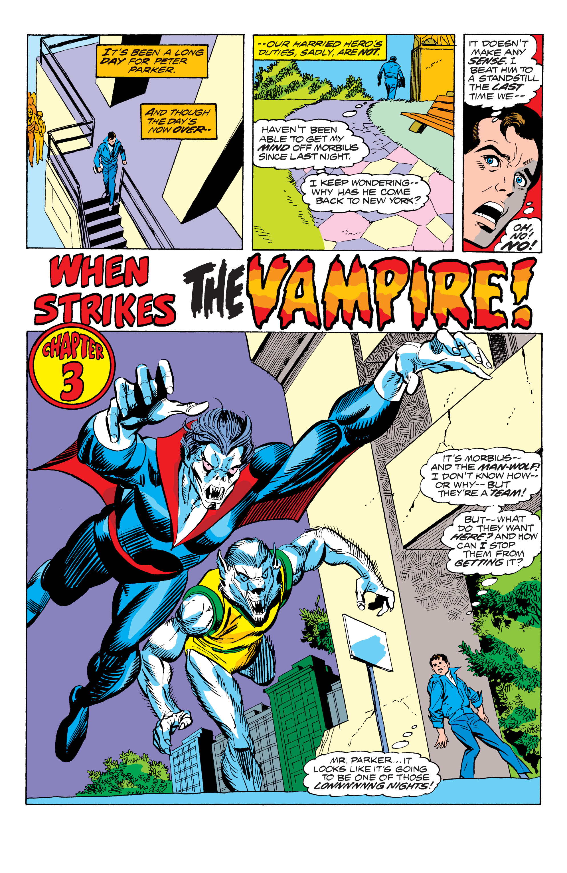 Read online Morbius Epic Collection comic -  Issue # The Living Vampire (Part 2) - 37