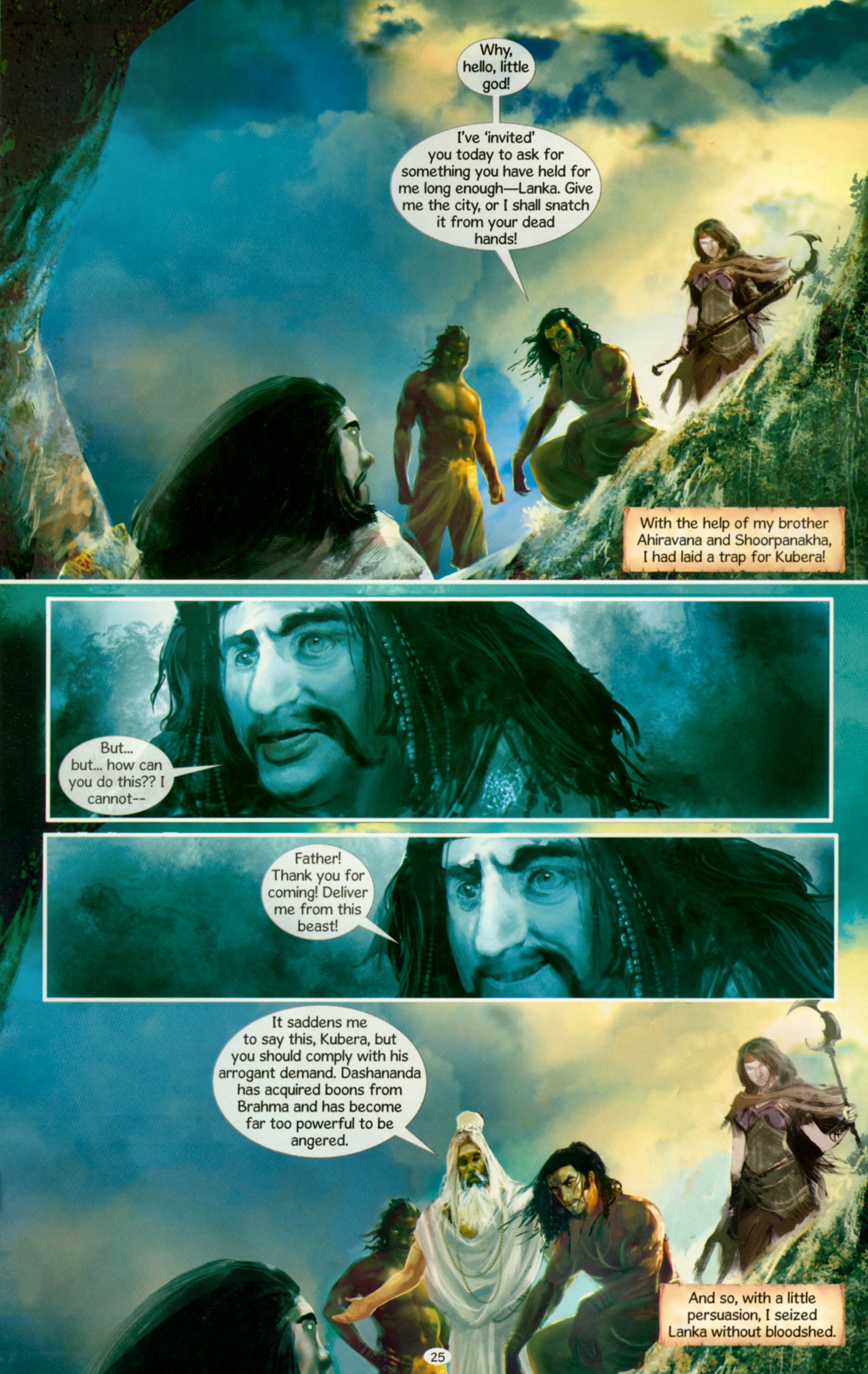 Read online Ravana: Roar of the Demon King comic -  Issue # Full - 29