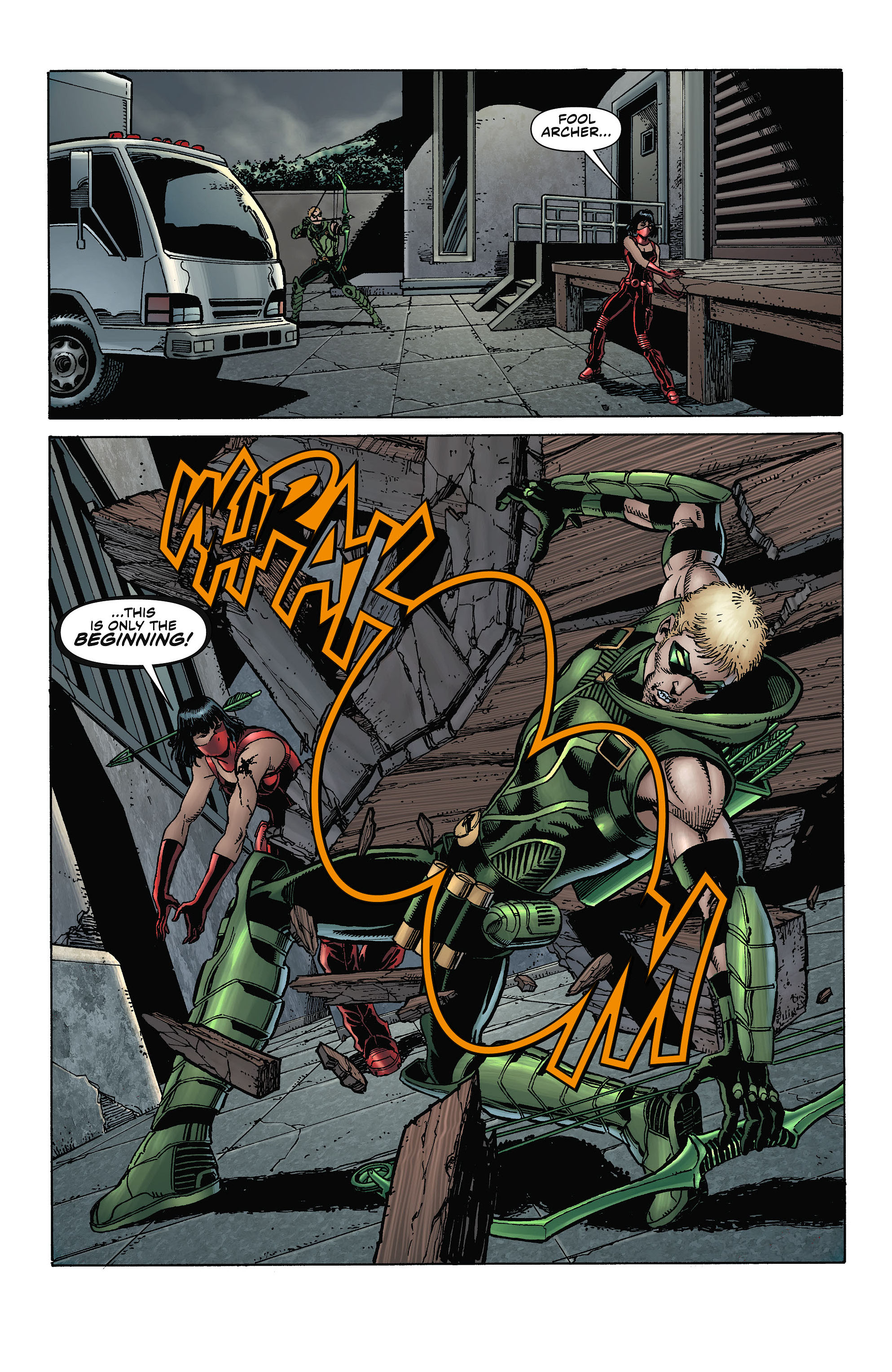 Read online Green Arrow (2011) comic -  Issue #4 - 19