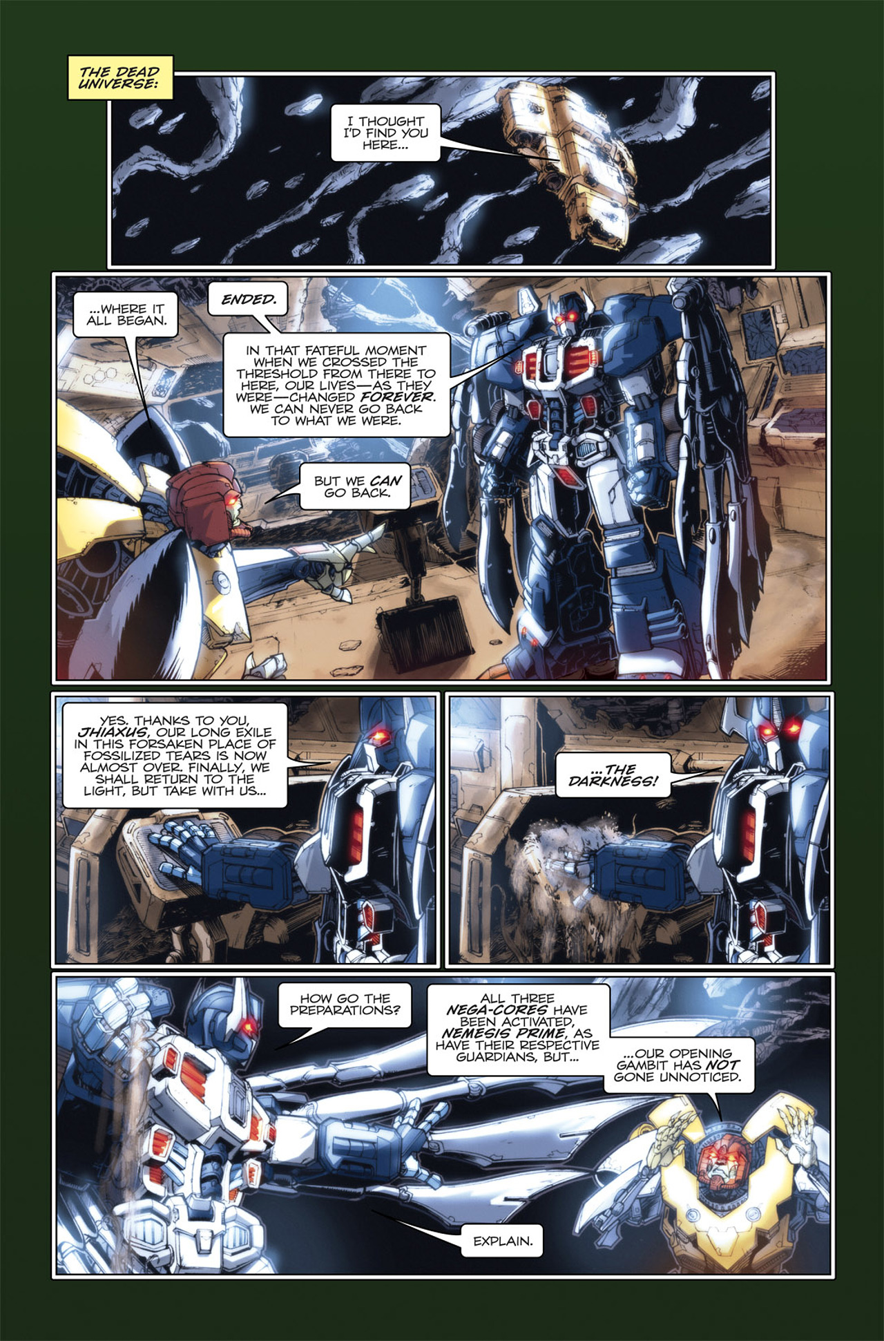 Read online Transformers Spotlight: Hardhead comic -  Issue # Full - 13