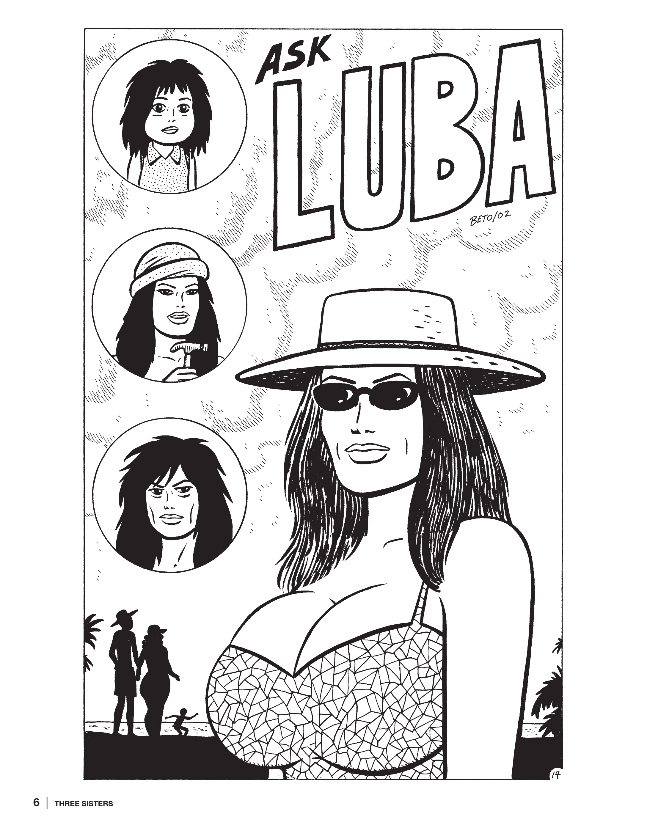 Read online Three Sisters: The Love and Rockets Library comic -  Issue # TPB (Part 1) - 6