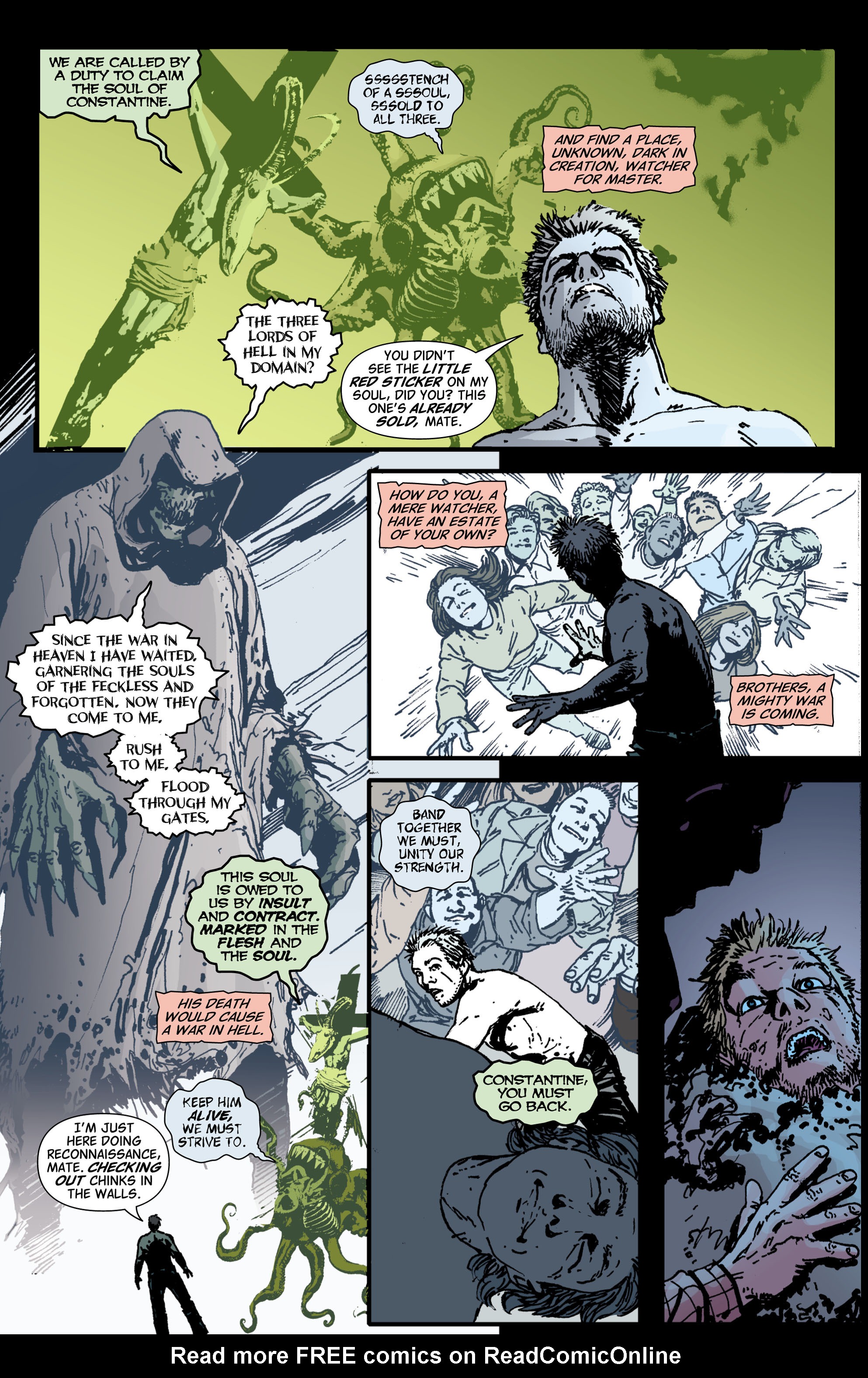 Read online Hellblazer comic -  Issue #222 - 22