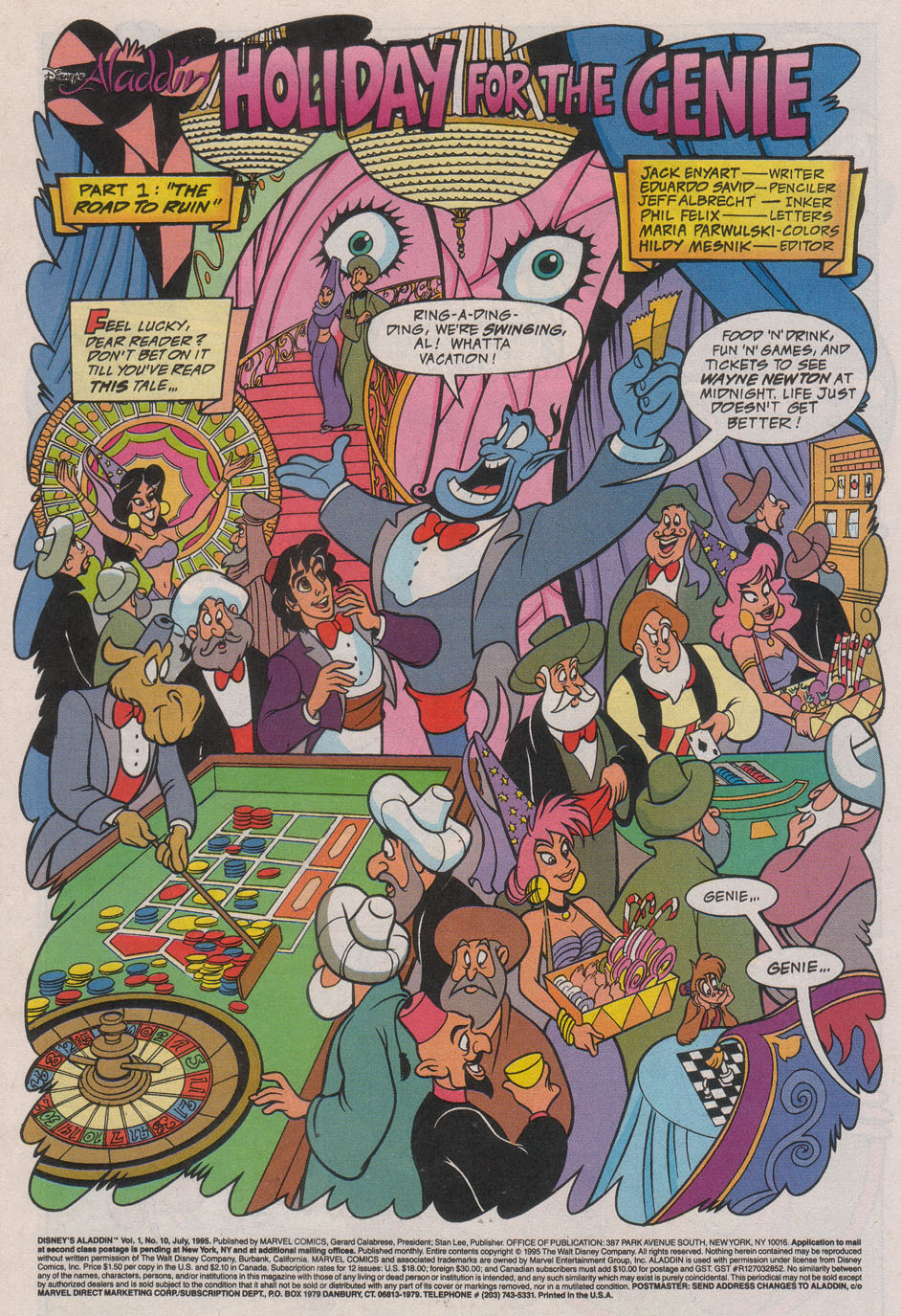 Read online Disney's Aladdin comic -  Issue #10 - 3